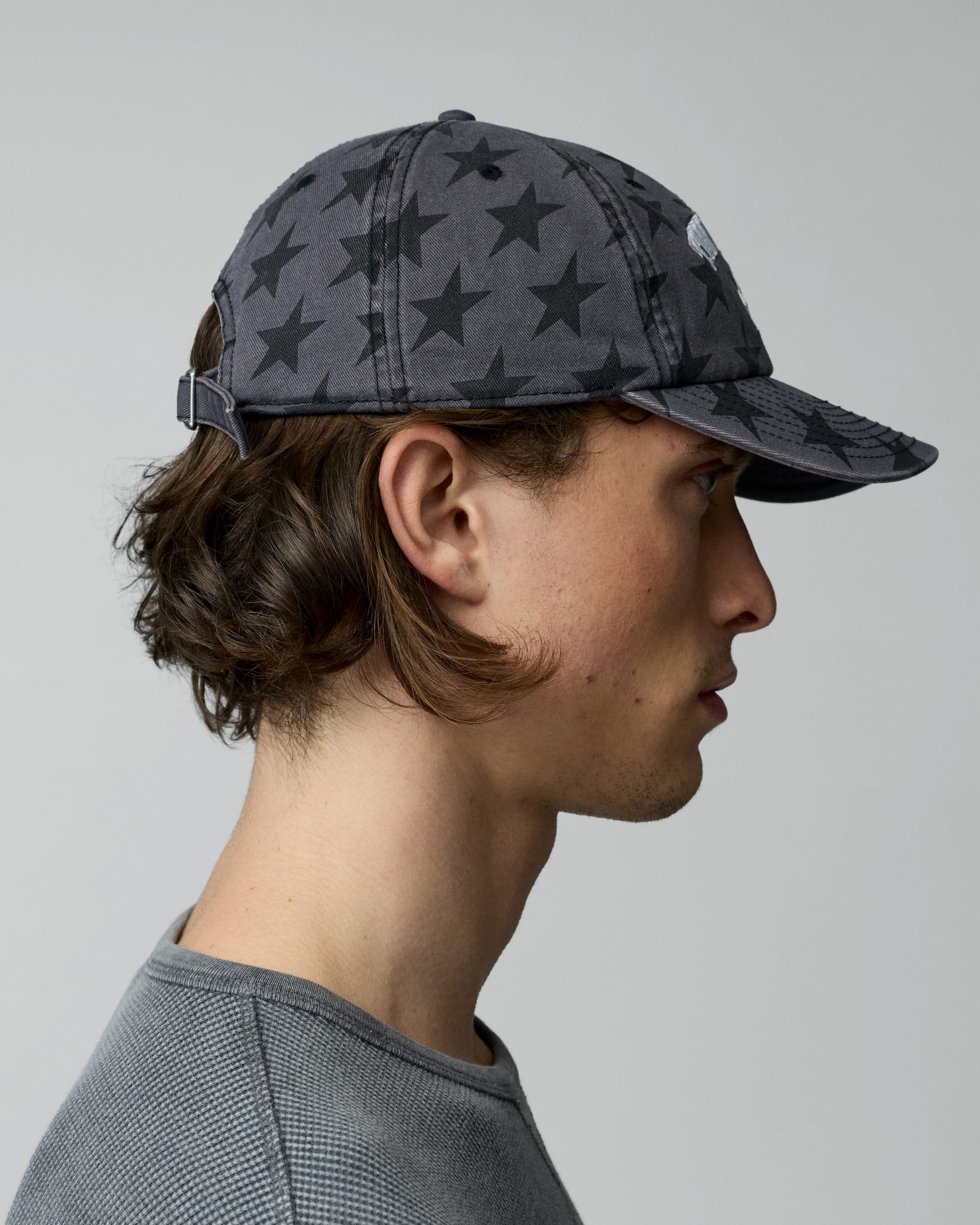 All-Over Black Dad Cap - Image 3