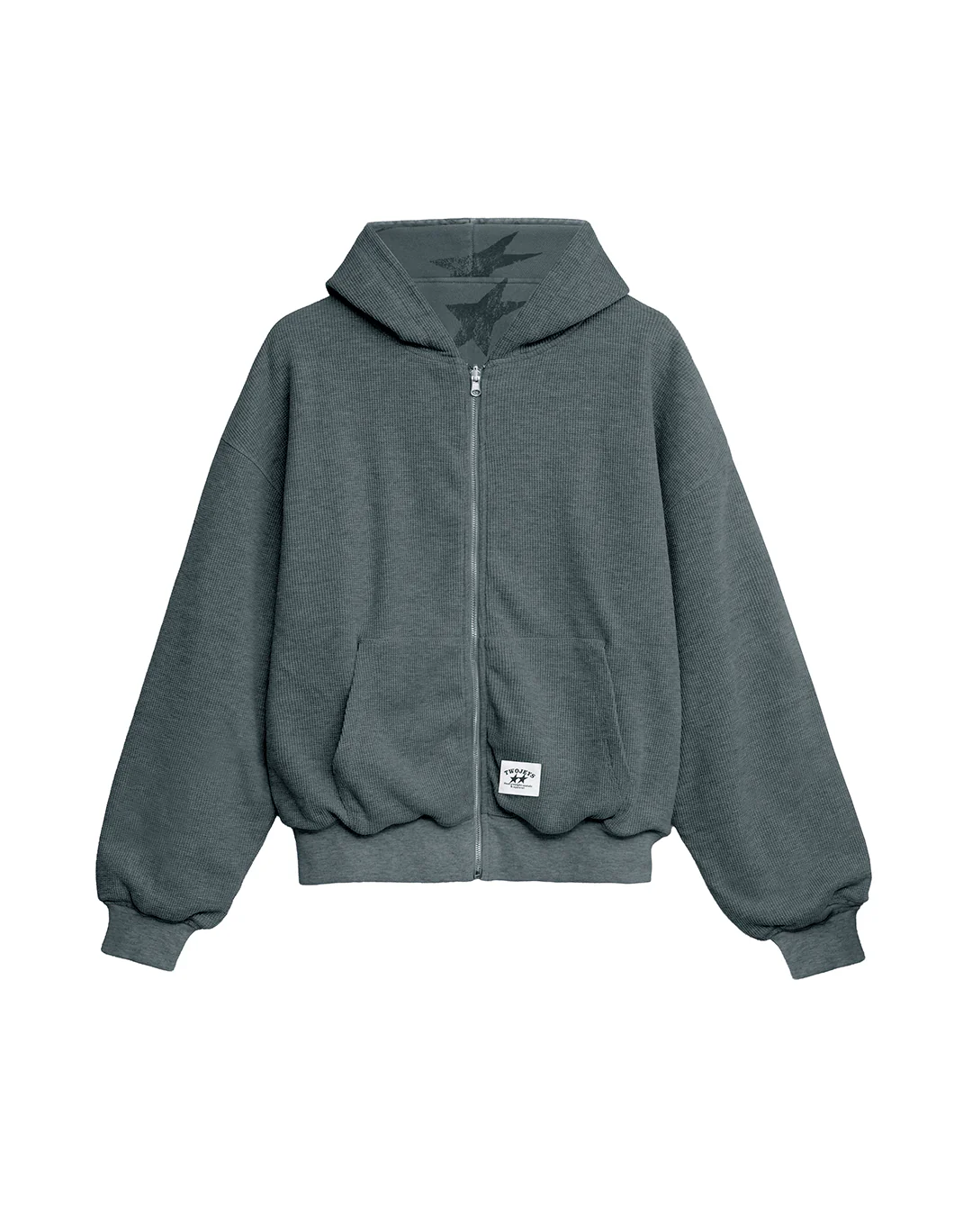 All Over Reversible Full-zip Black - Image 12