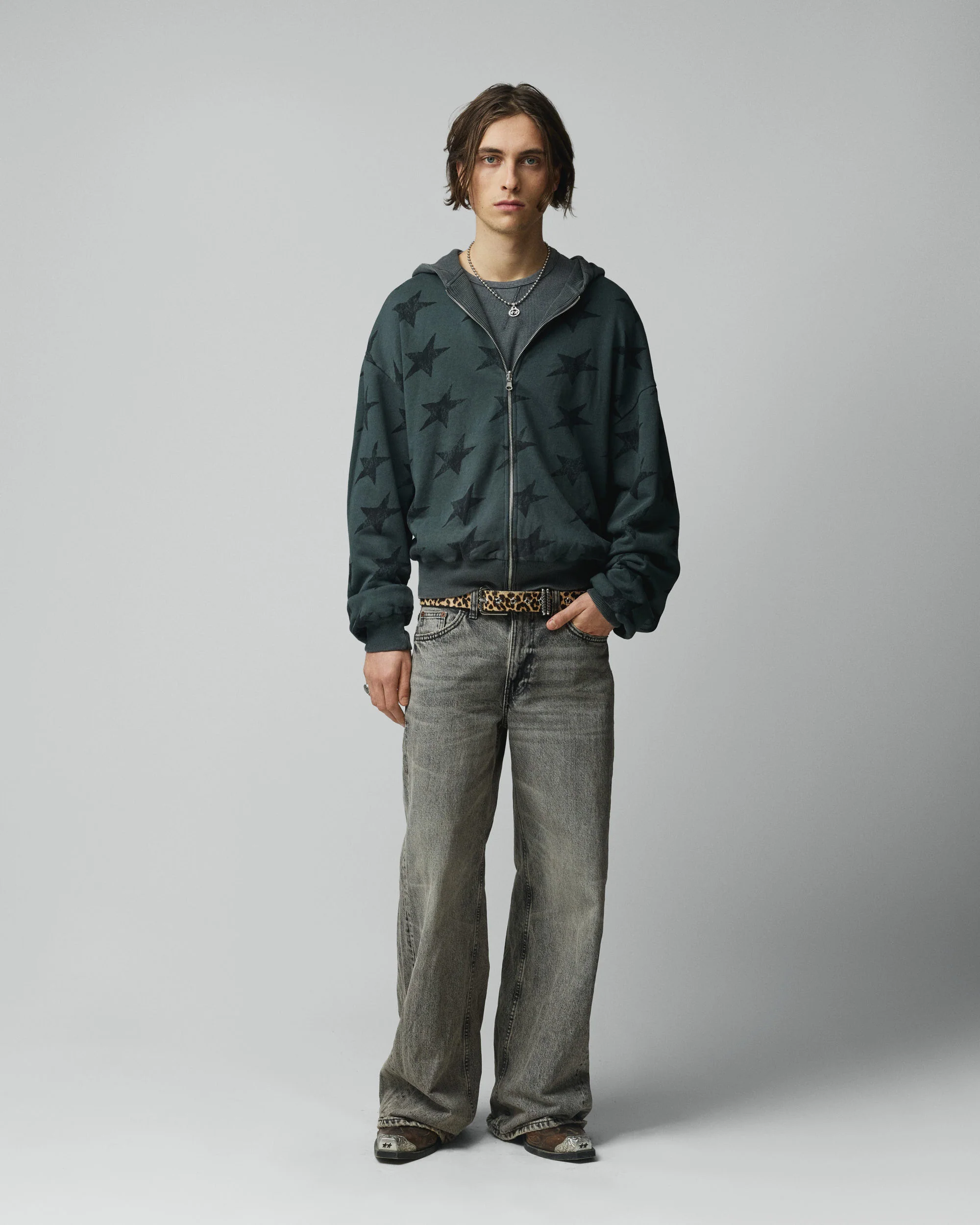 All Over Reversible Full-zip Black - Image 4