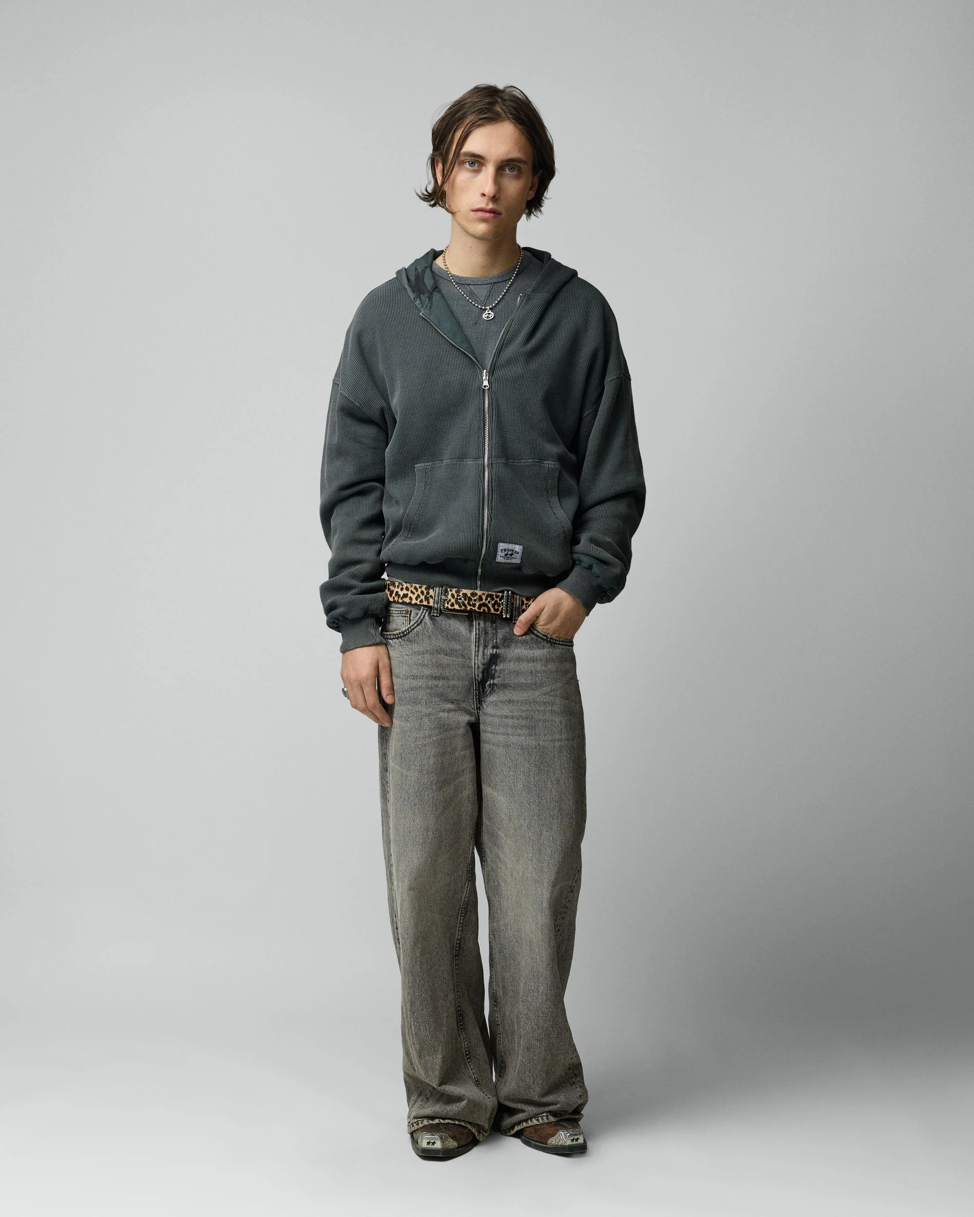 All Over Reversible Full-zip Black - Image 5
