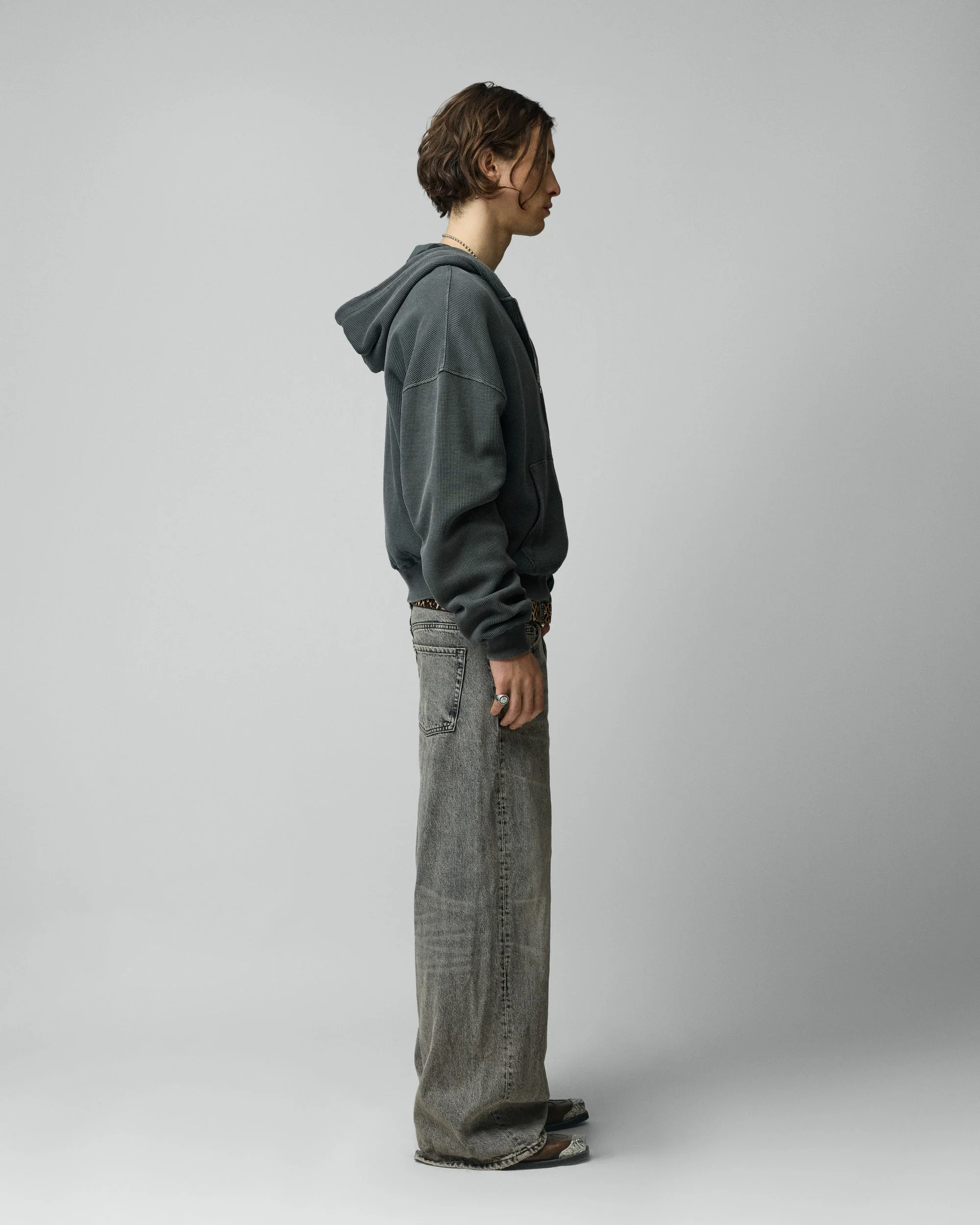 All Over Reversible Full-zip Black - Image 7