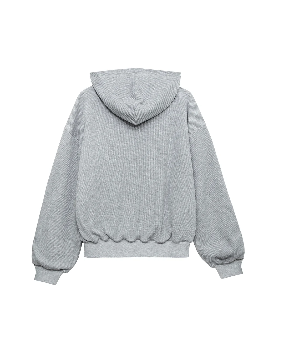 All Over Reversible Full-zip Grey Melange - Image 13