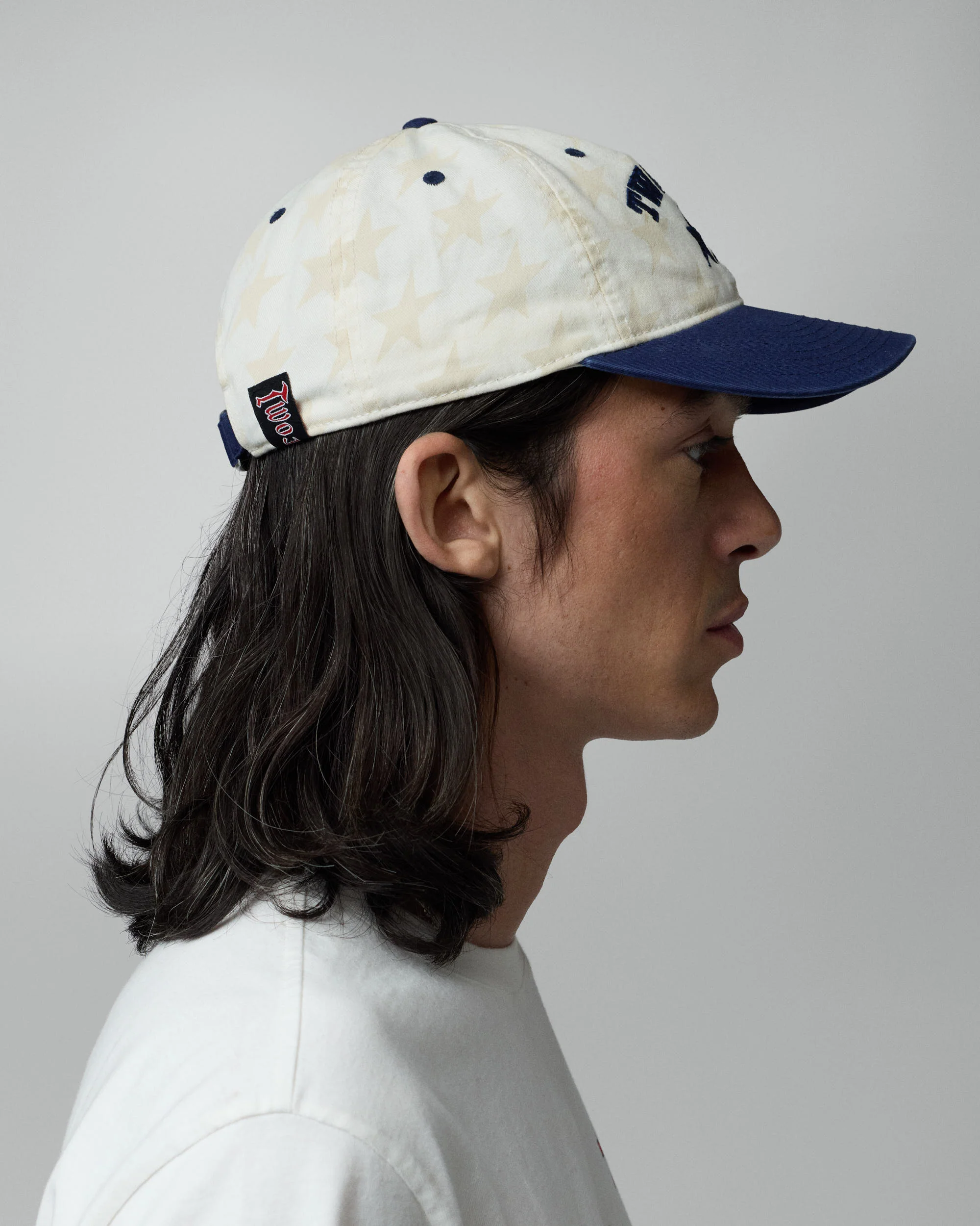 All-Over White Dad Cap - Image 3
