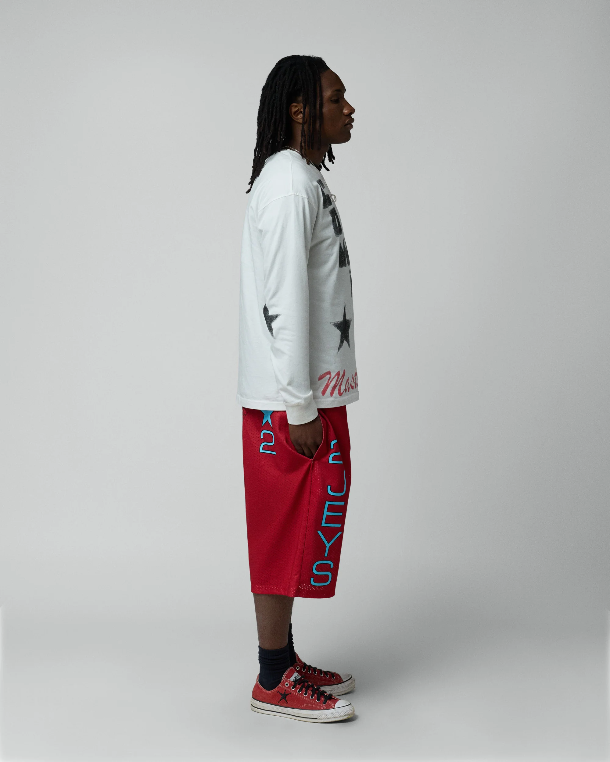 All-Star Mesh Shorts Red - Image 4