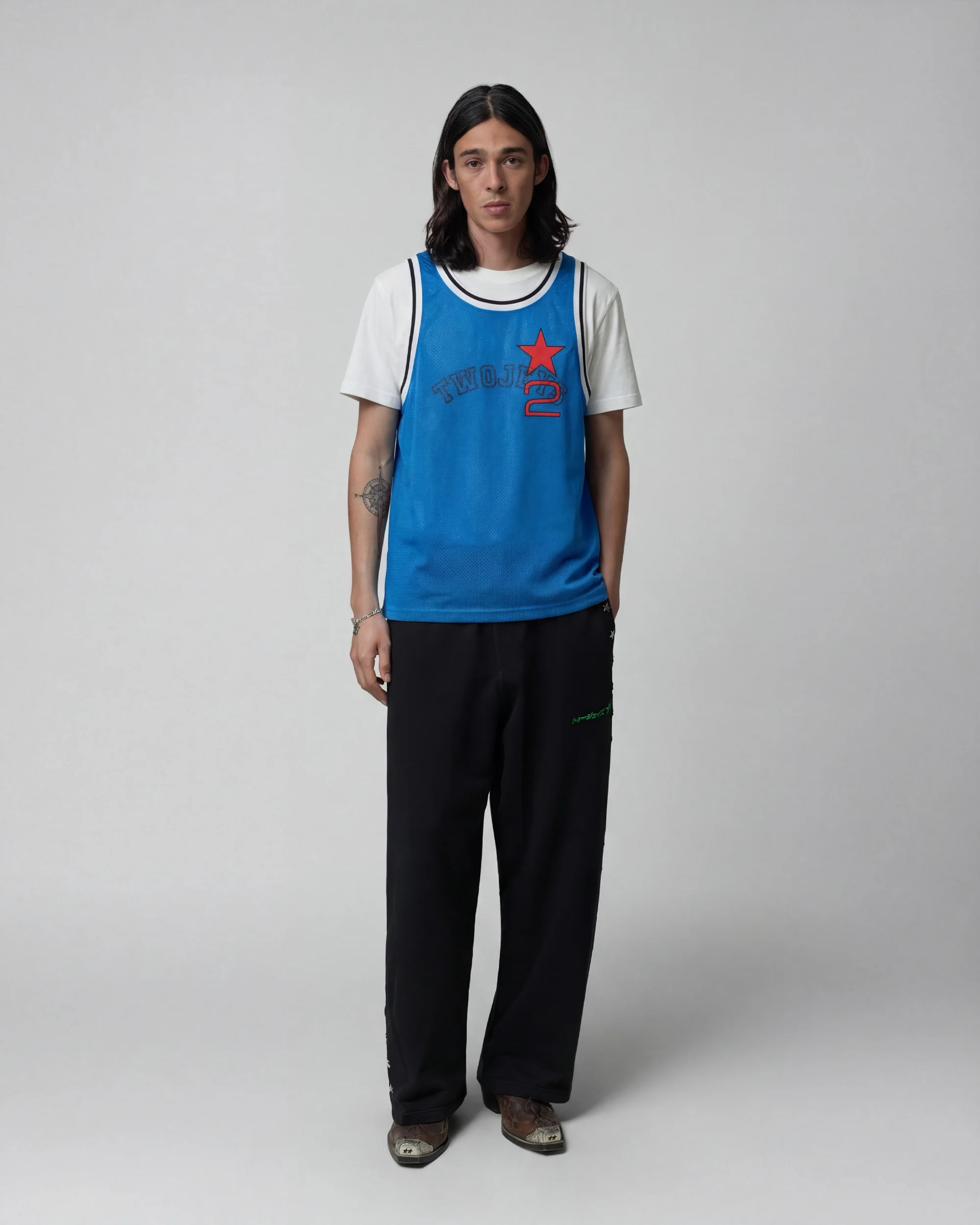 All-Star Mesh Tee Blue - Image 3