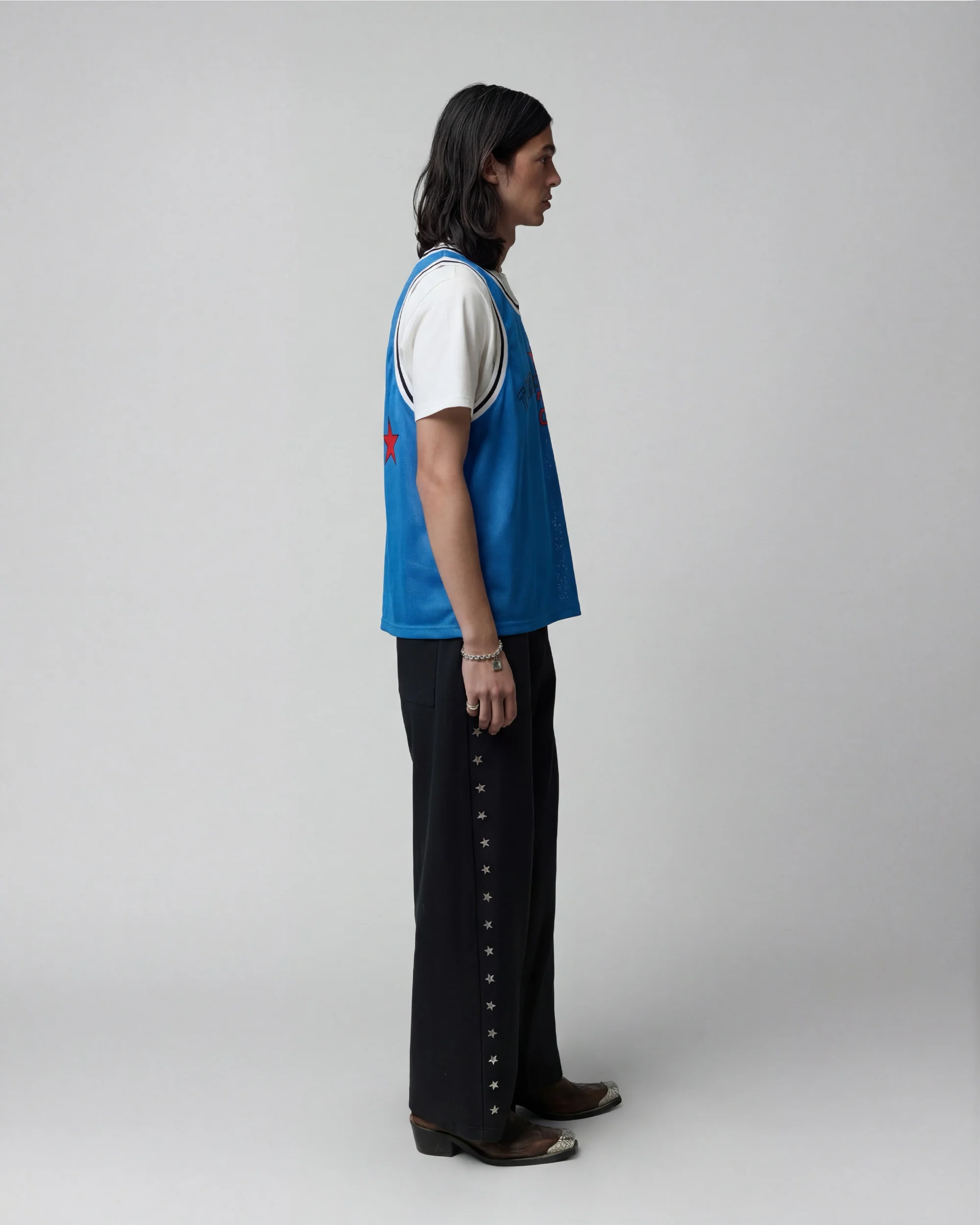 All-Star Mesh Tee Blue - Image 4