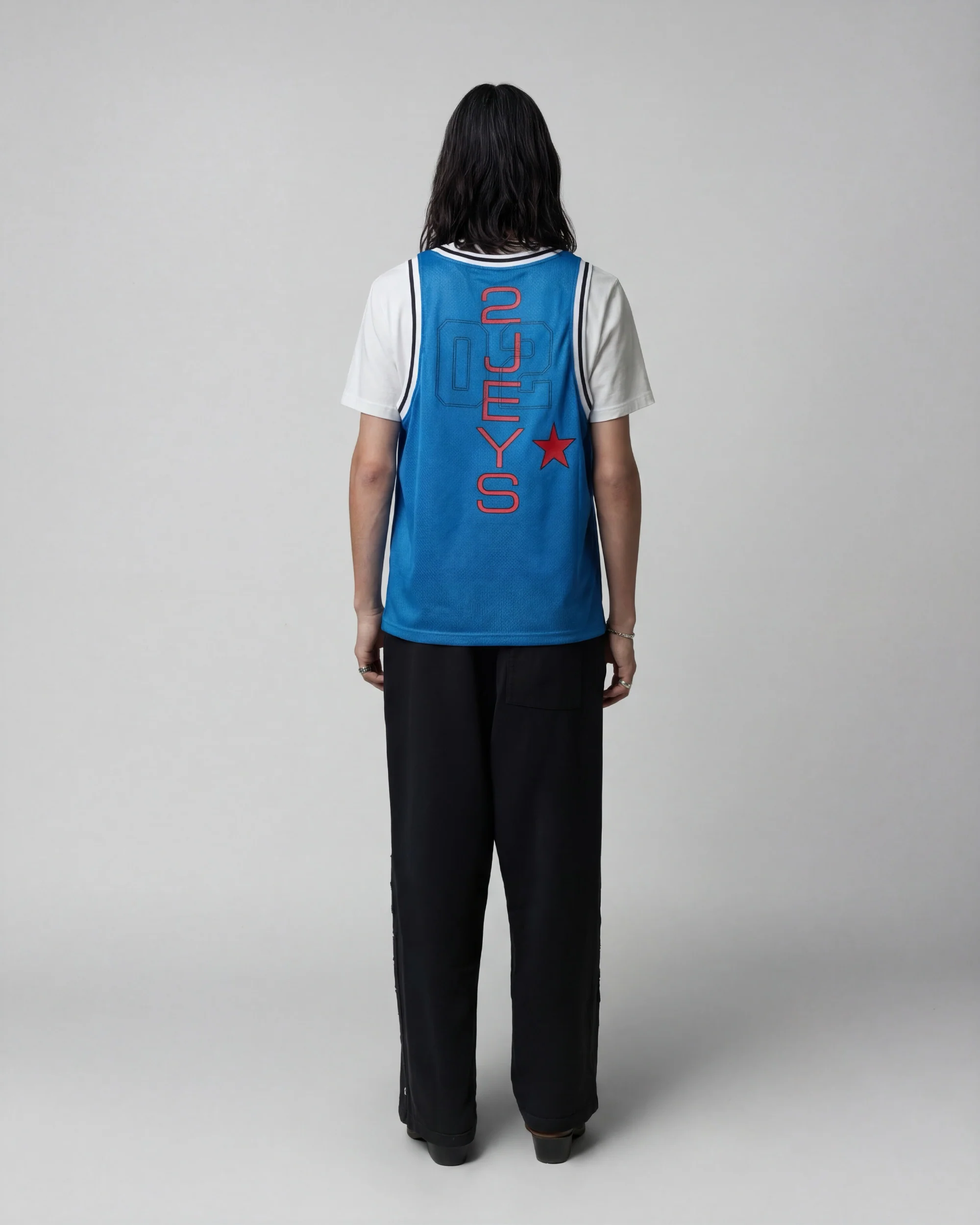All-Star Mesh Tee Blue - Image 5