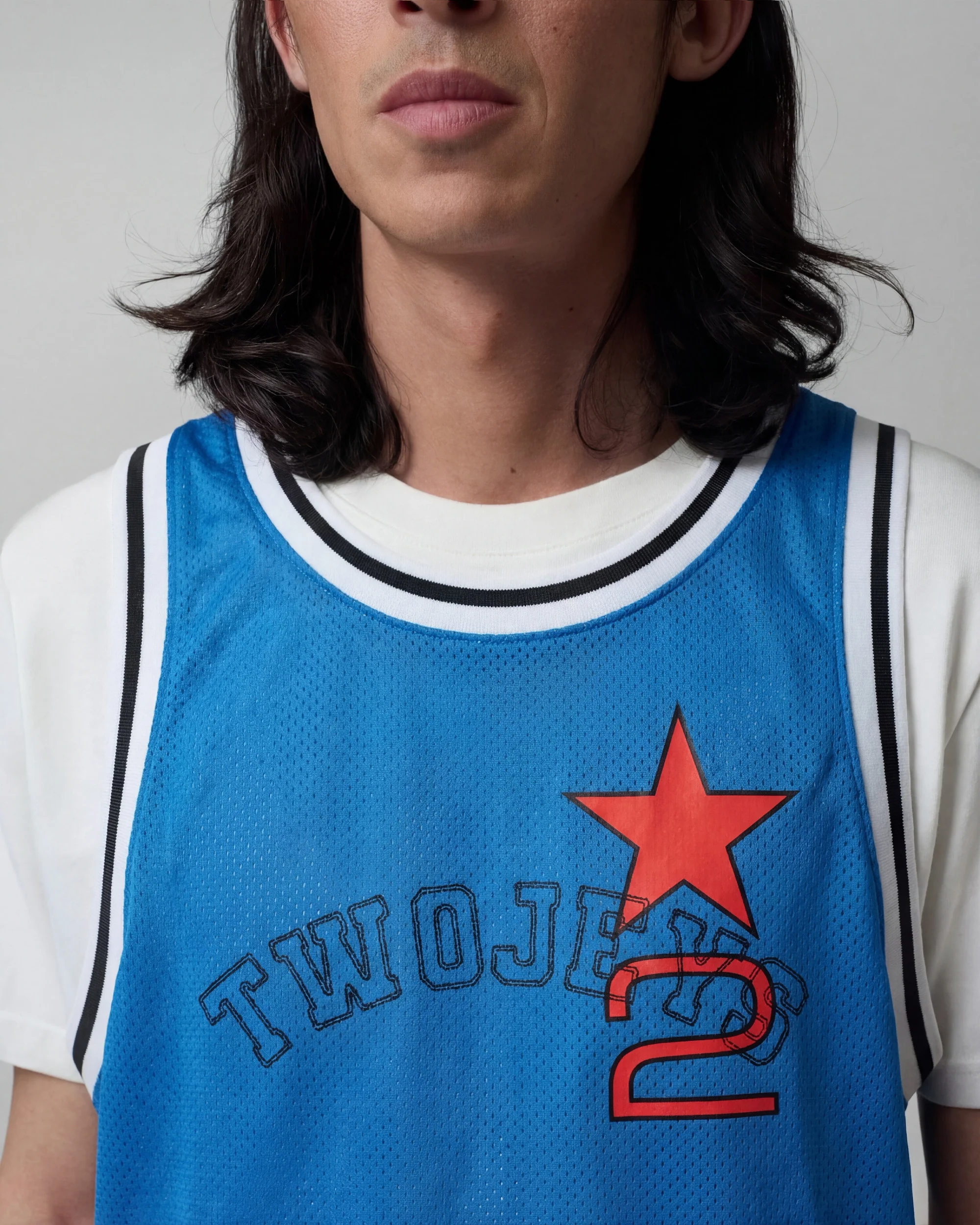 All-Star Mesh Tee Blue - Image 6