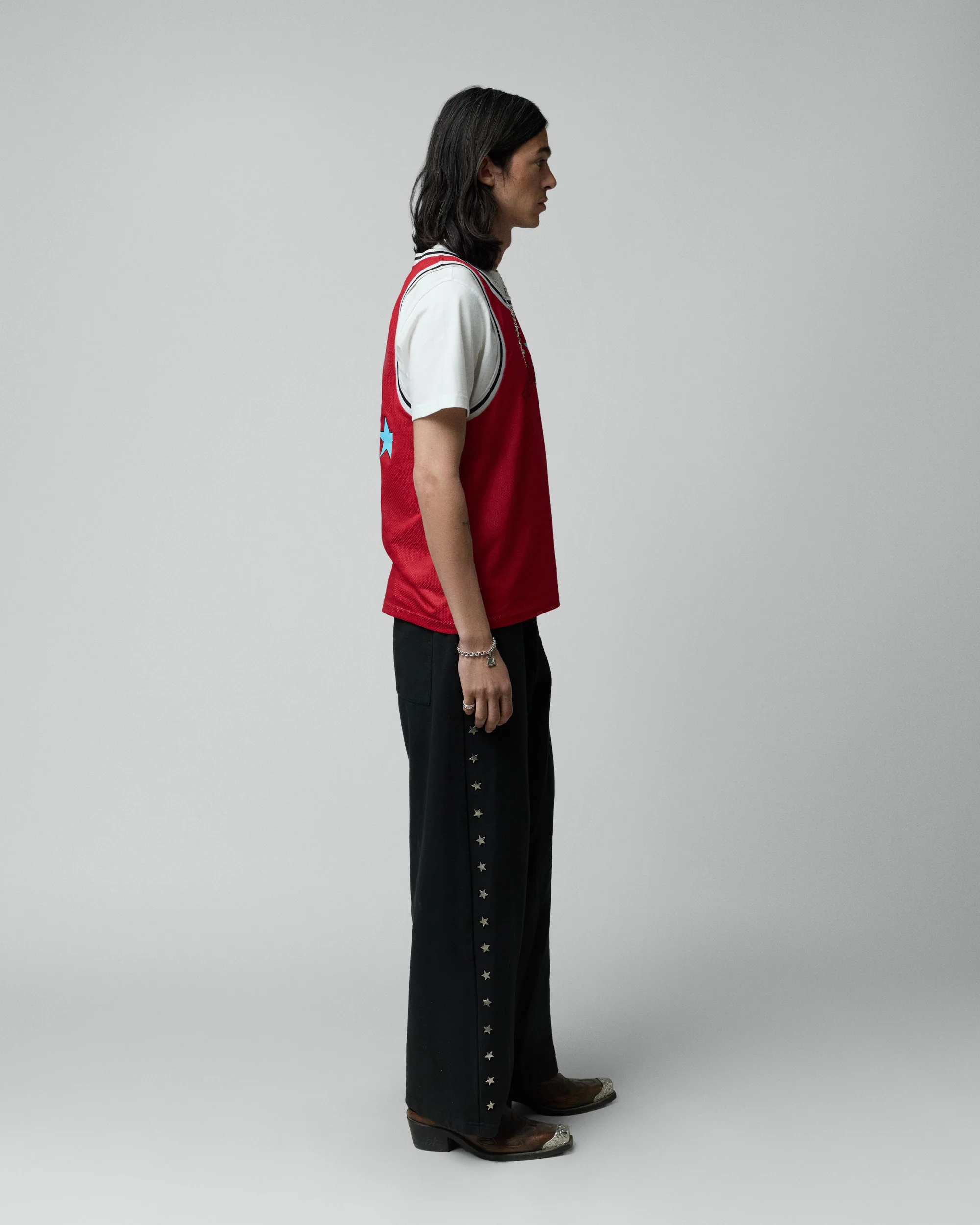All-Star Mesh Tee Red - Image 4