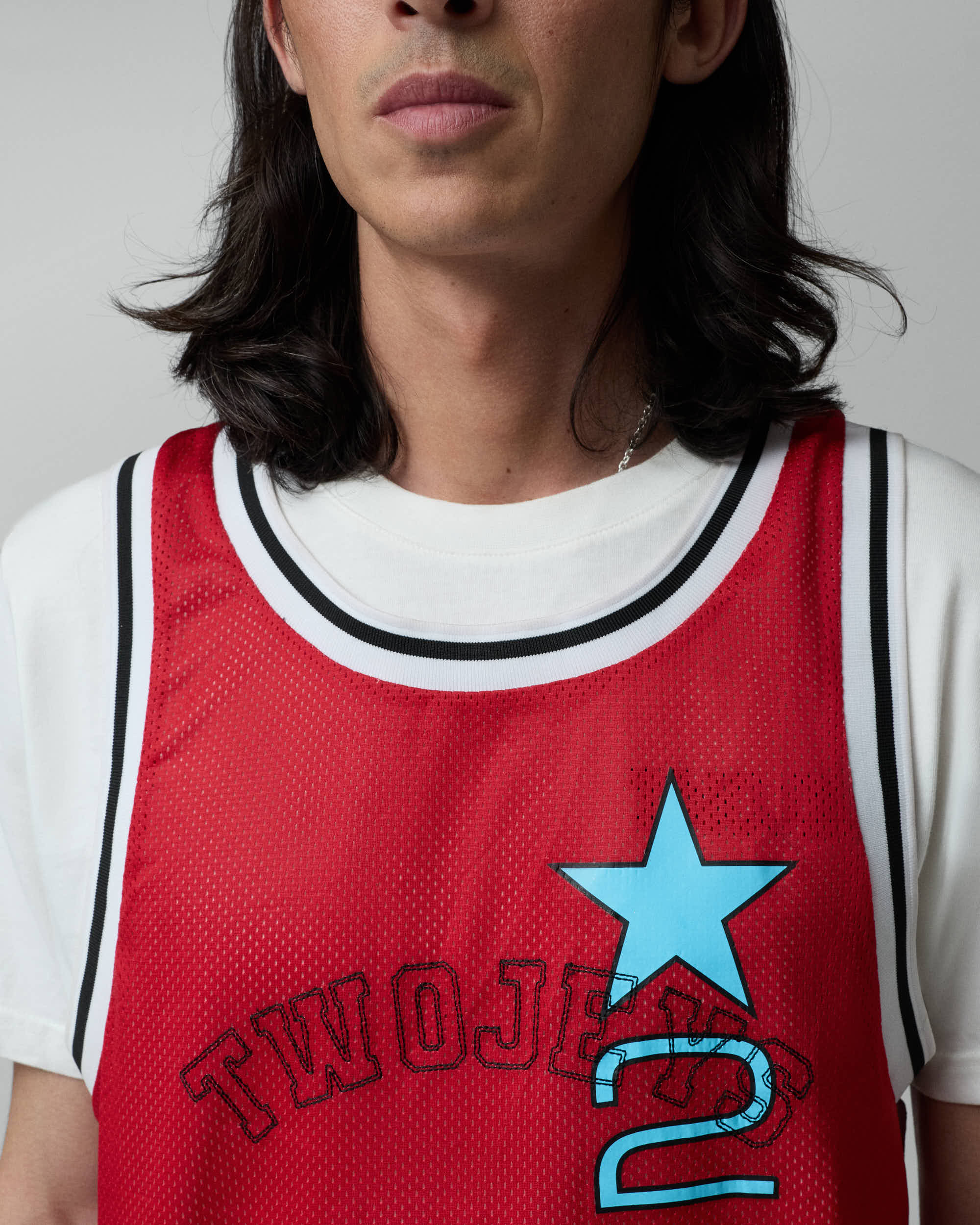 All-Star Mesh Tee Red - Image 6