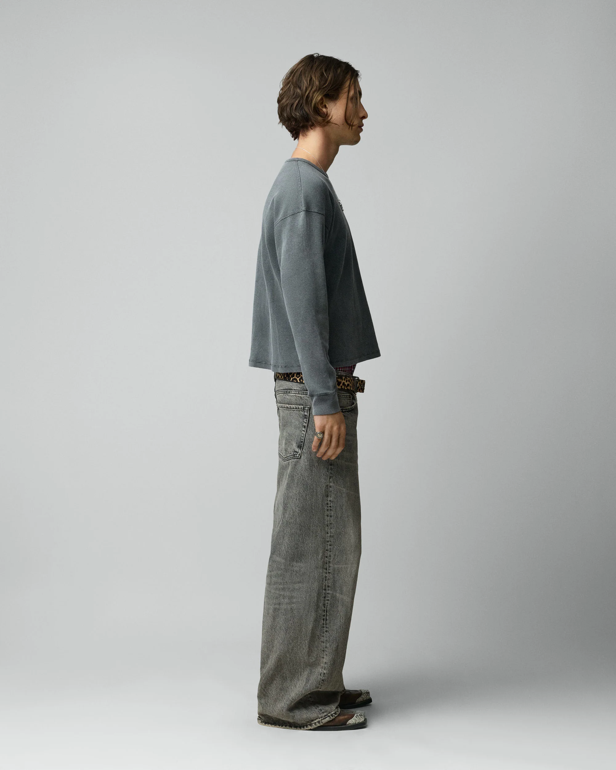 Antracita Basic Waffle Long Sleeve - Image 4