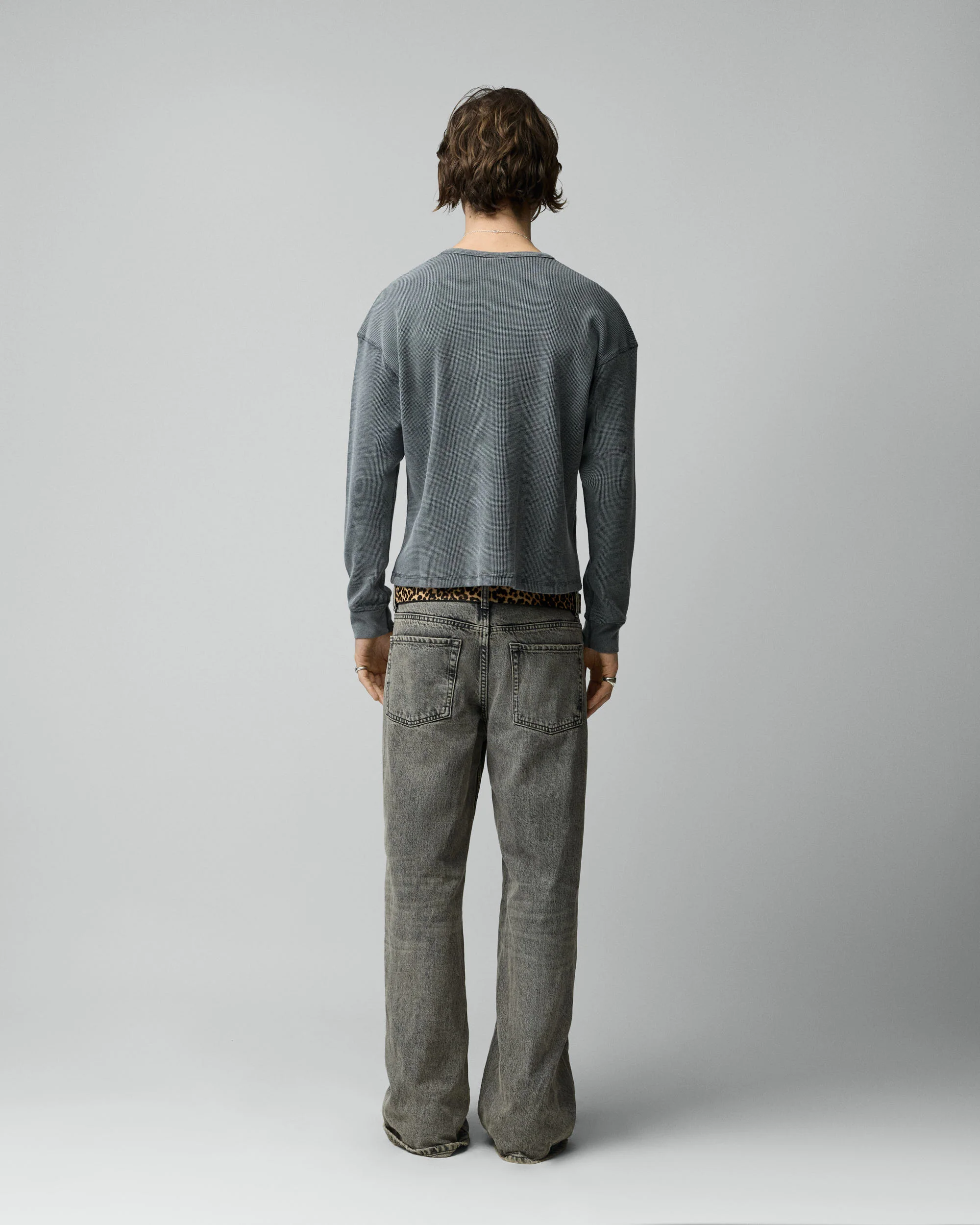 Antracita Basic Waffle Long Sleeve - Image 5