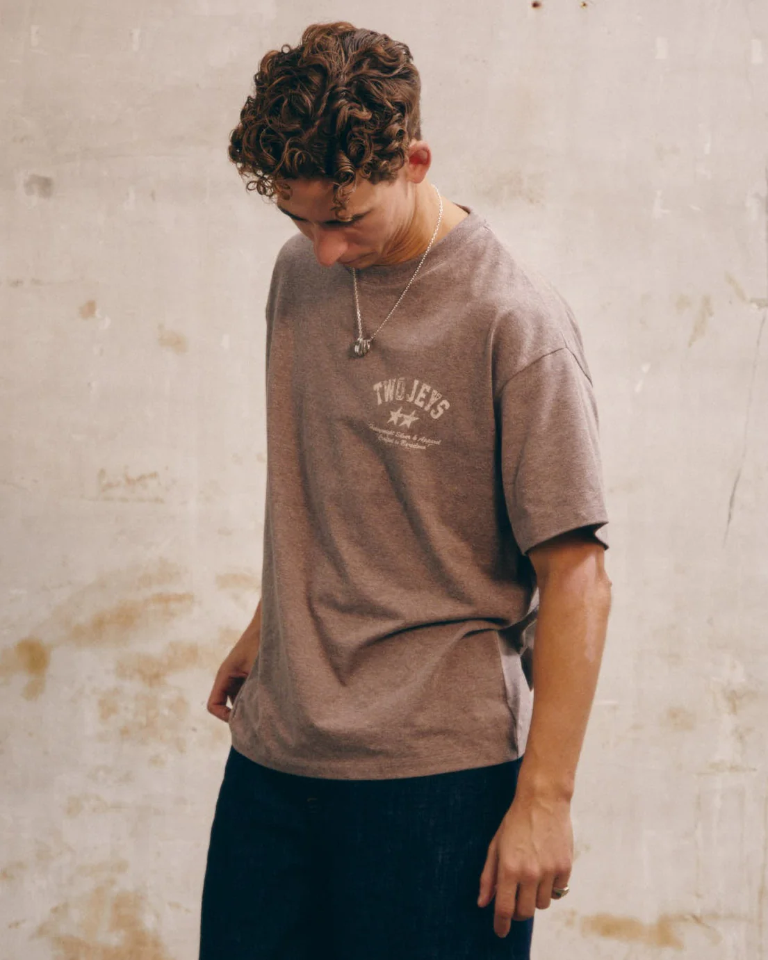 Basic TwoJeys Dirty Brown Tee - Image 3