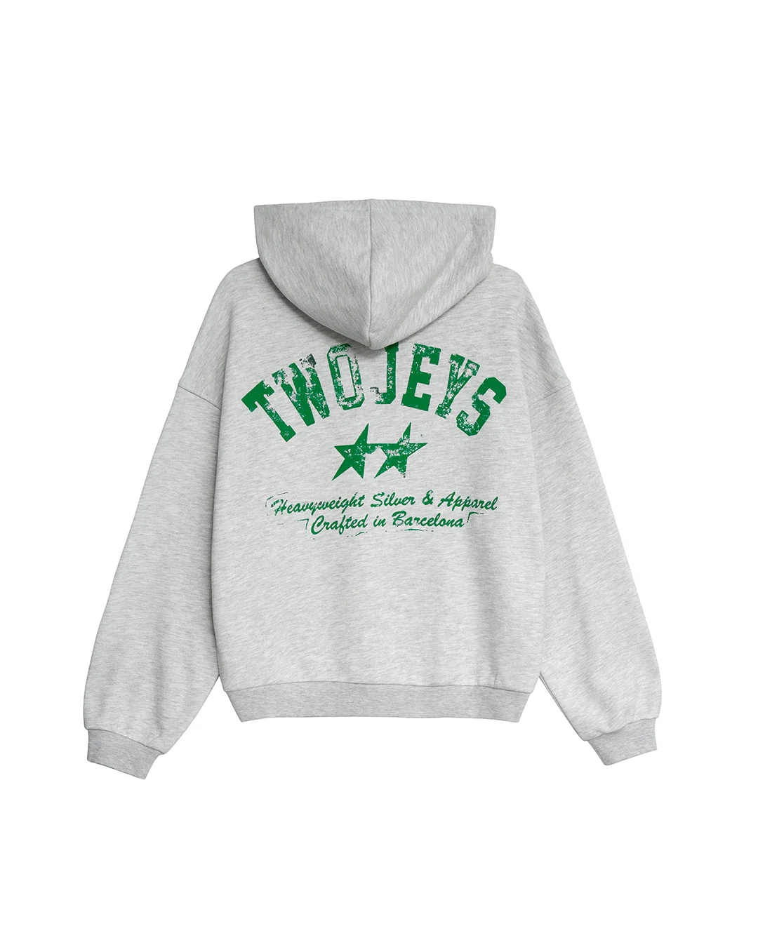 Basic TwoJeys Dirty Grey Hoodie - Image 2
