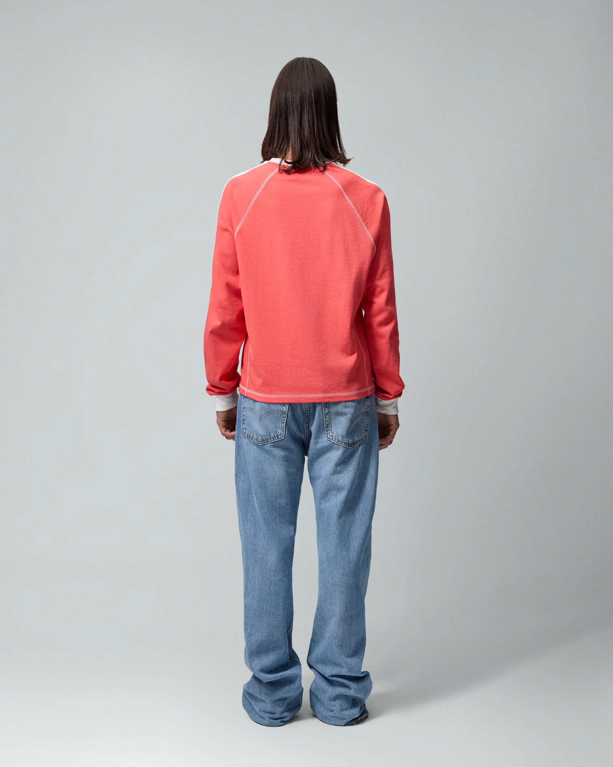 Beach Bum Red Longsleeve - Image 5