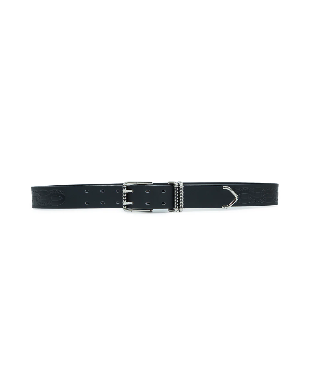 Black Icon Link Belt - Image 3