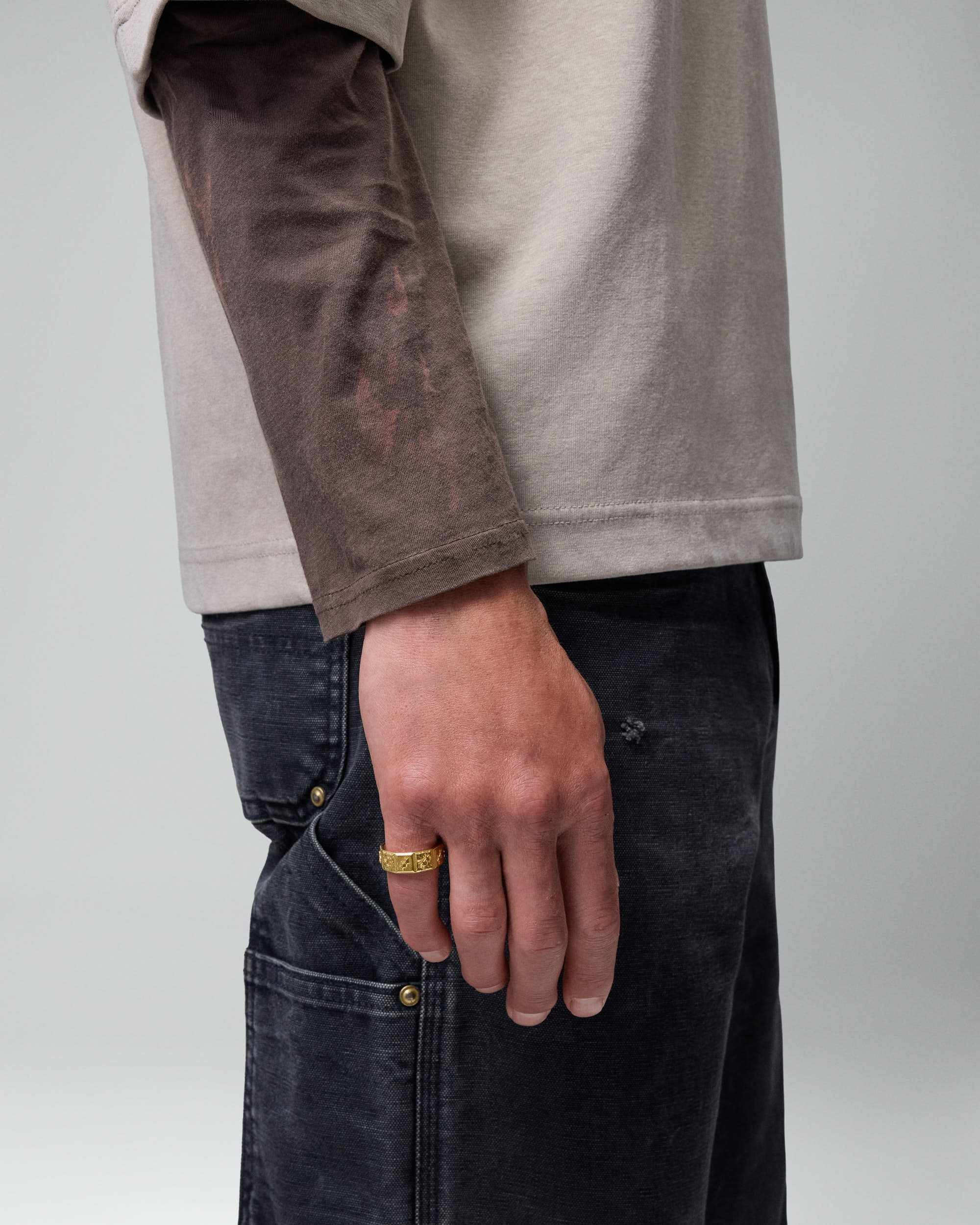 Block Band Ring - Image 2
