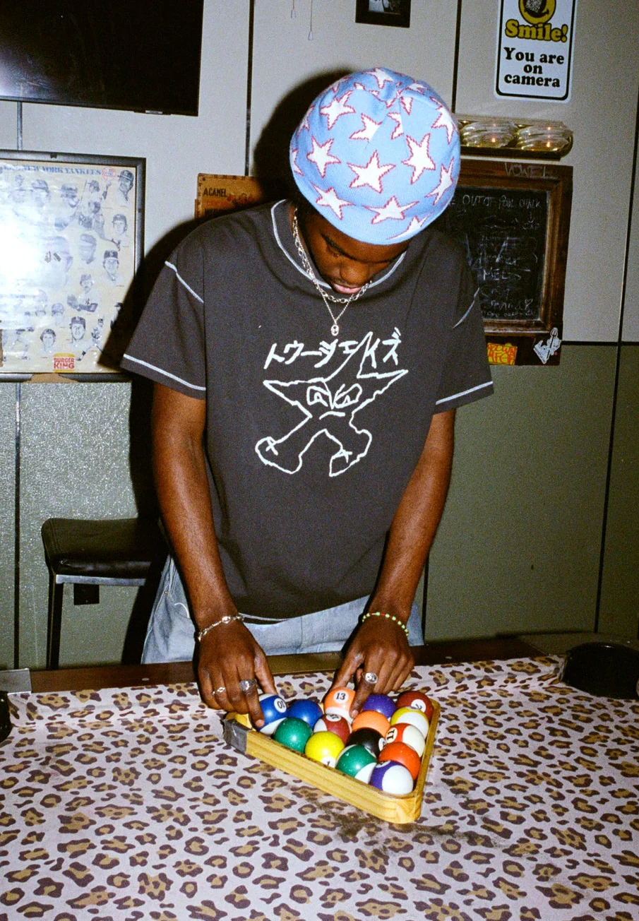 Blue All-over Stars Beanie - Image 6