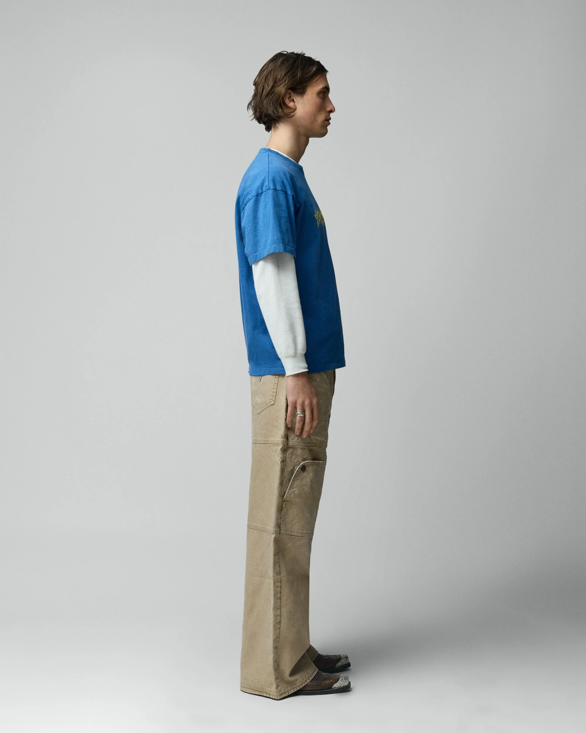 Blue Graphic Stars Tee - Image 4