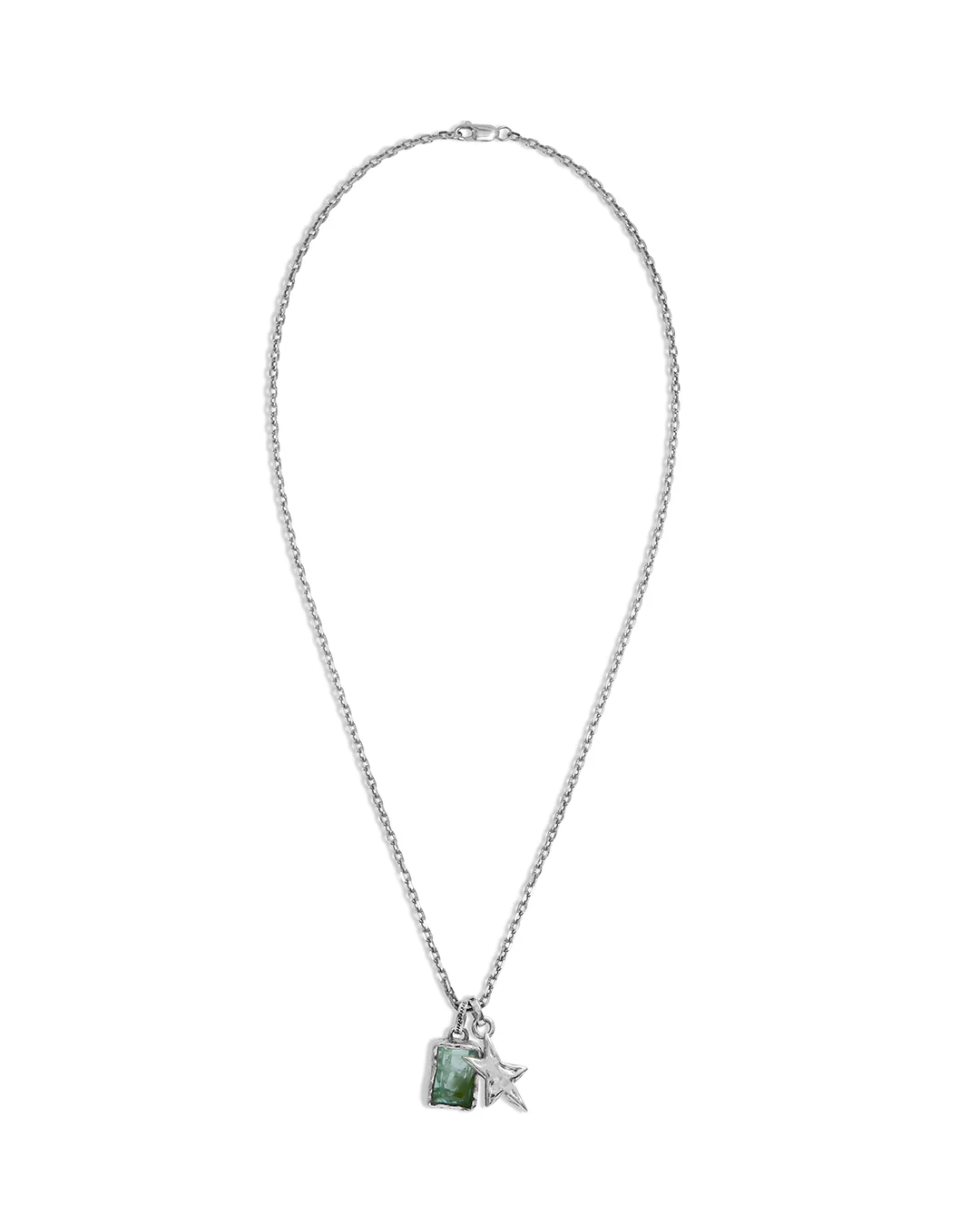 Blue Stone Multicharm Necklace - Image 4