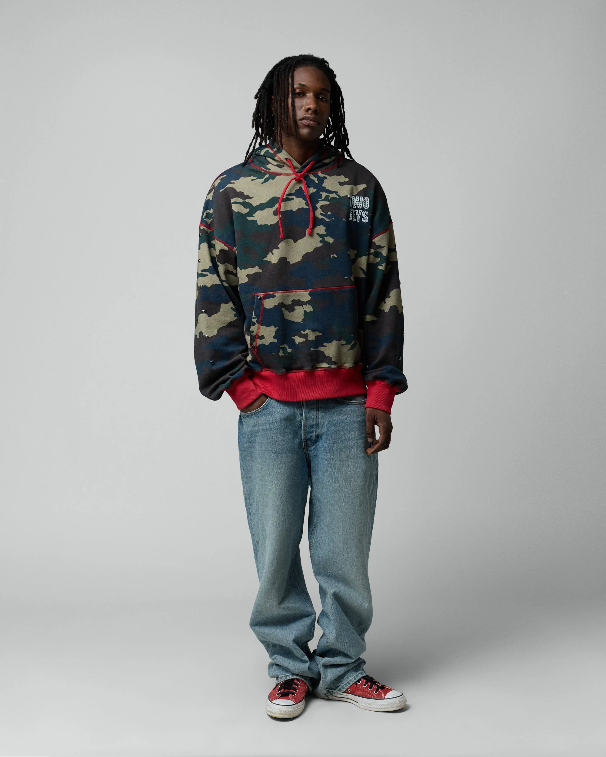 02 Camo Hoodie - Image 3