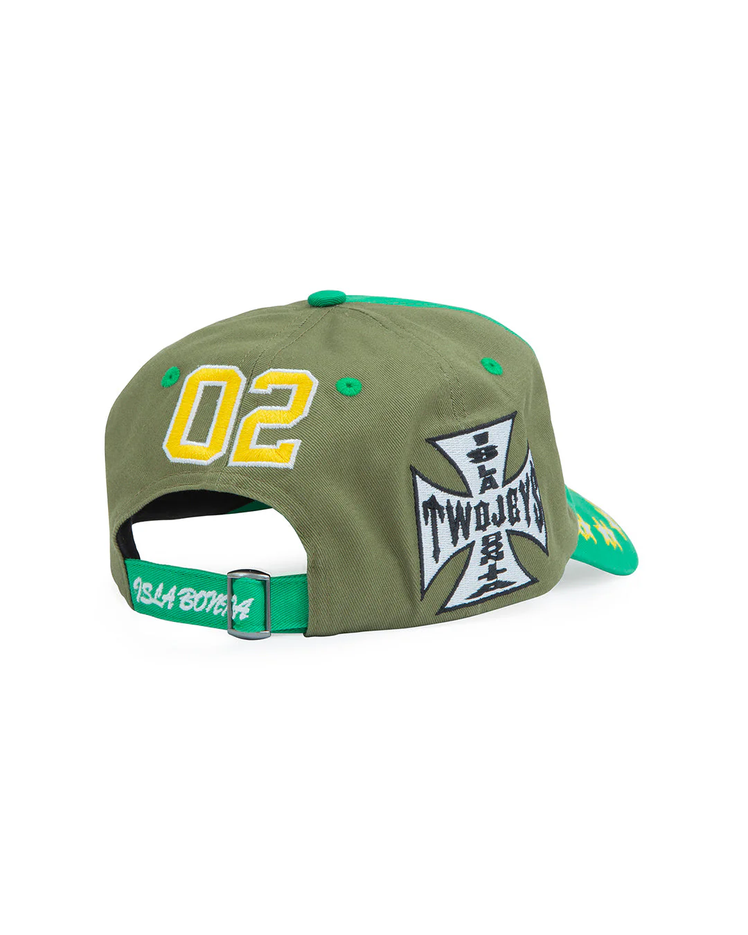 Embroidered Green Dad Cap - Image 4
