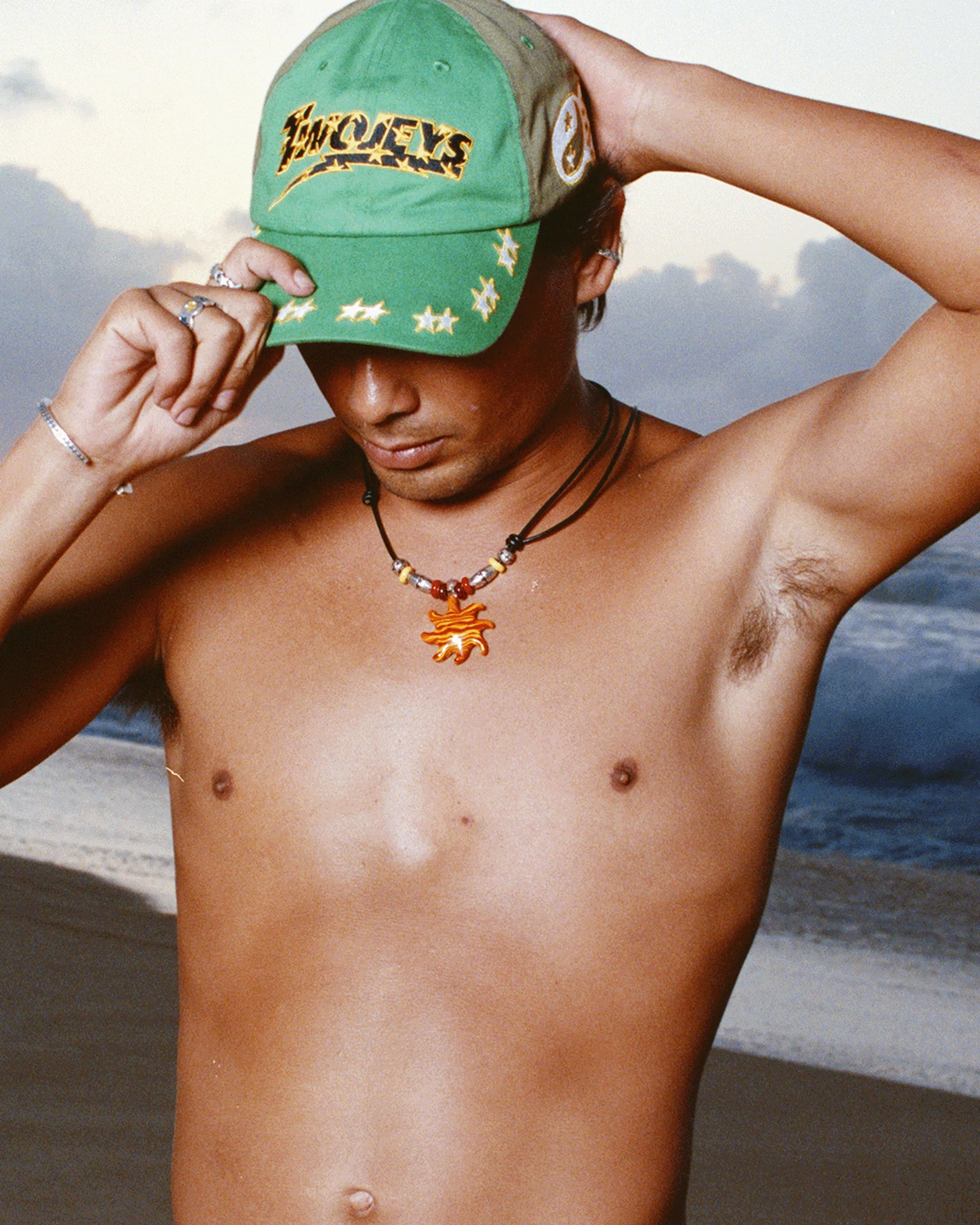 Embroidered Green Dad Cap - Image 6