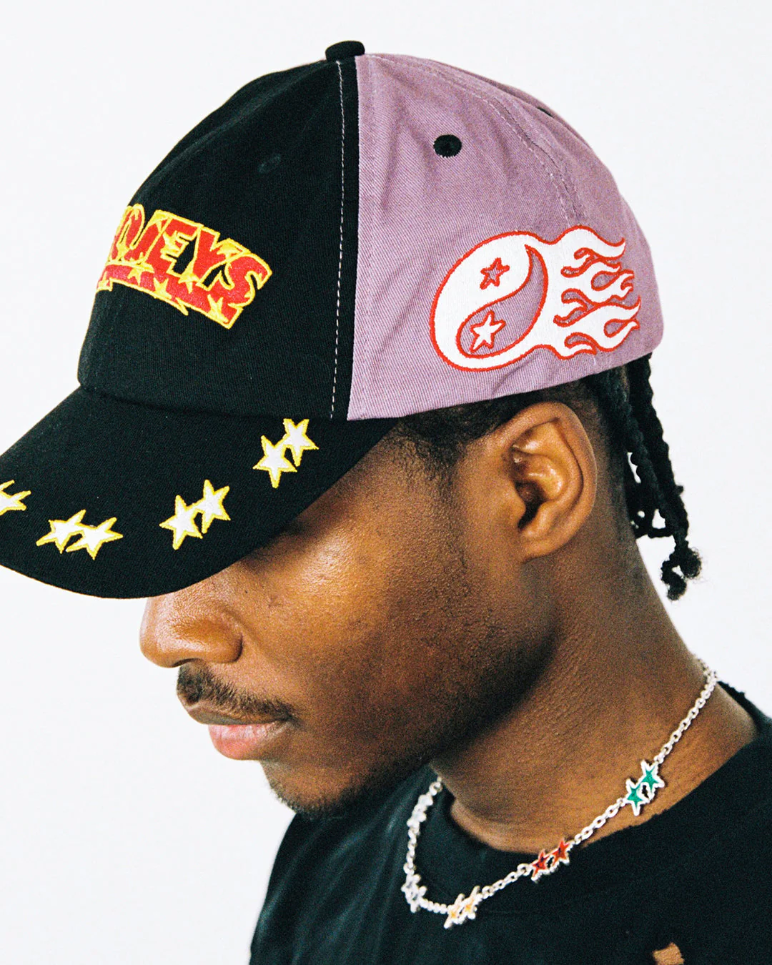 Embroidered Purple Dad Cap - Image 3