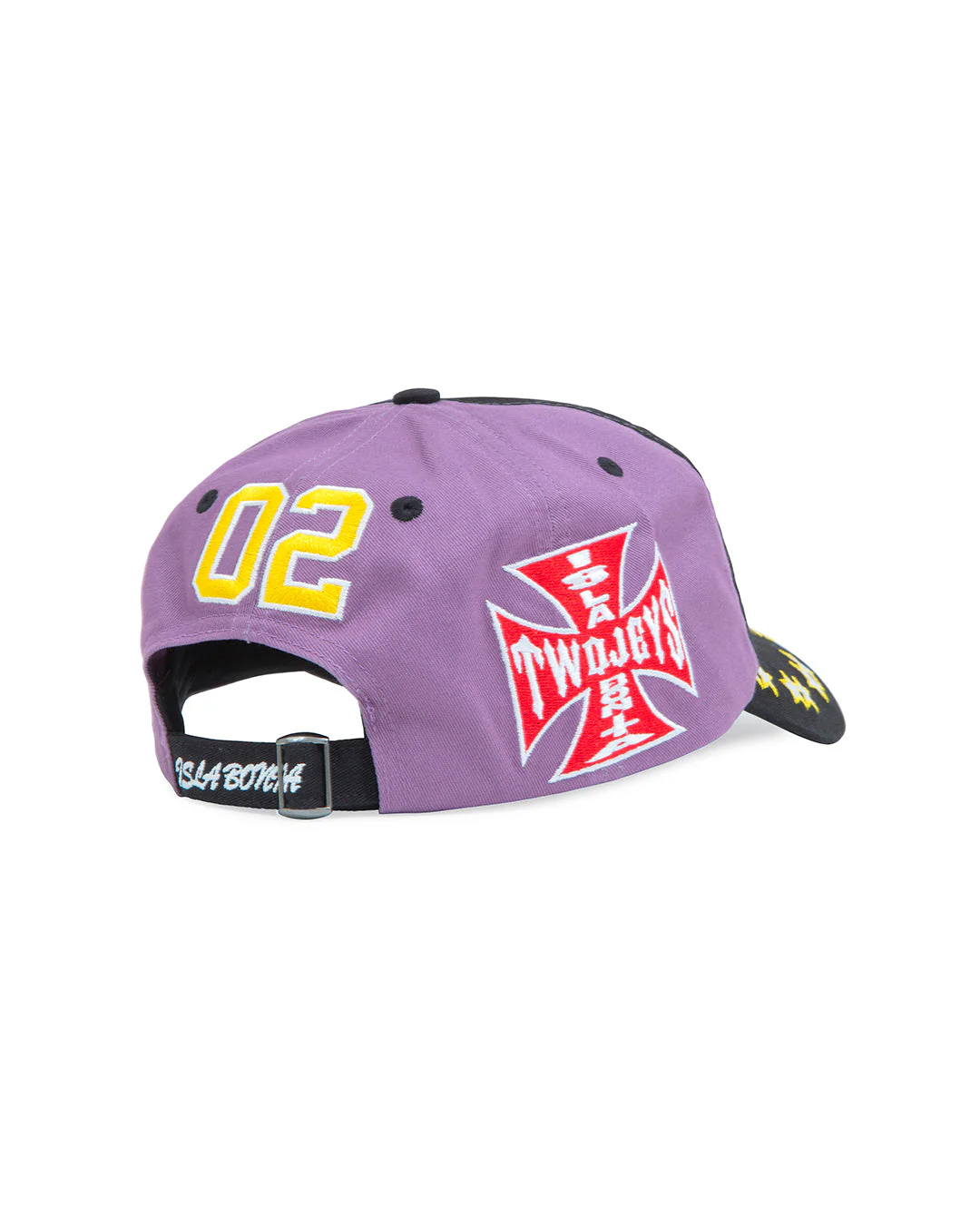 Embroidered Purple Dad Cap - Image 4