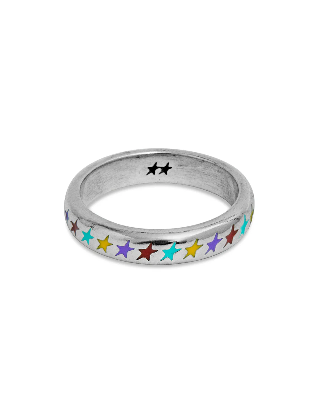 Enameled Multicolor Starline Ring S - Image 3
