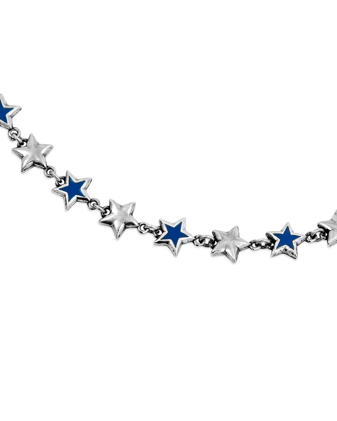 Enameled Stars Necklace - Image 4