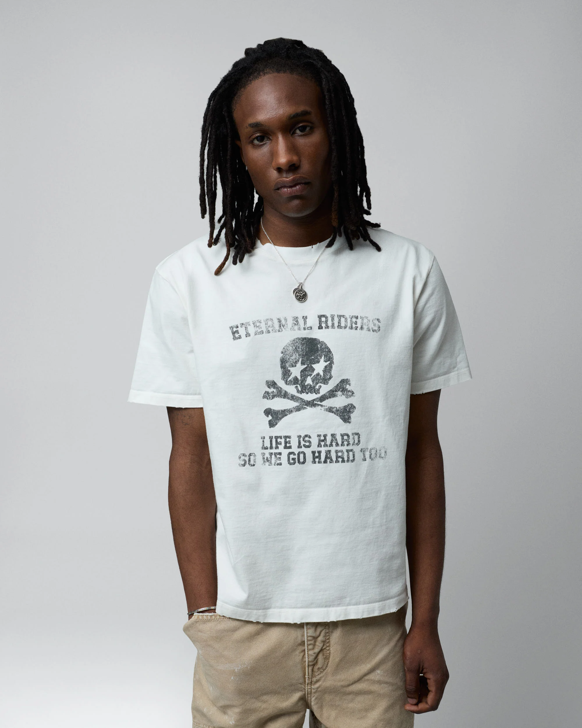 Eternal Riders White Tee - Image 2