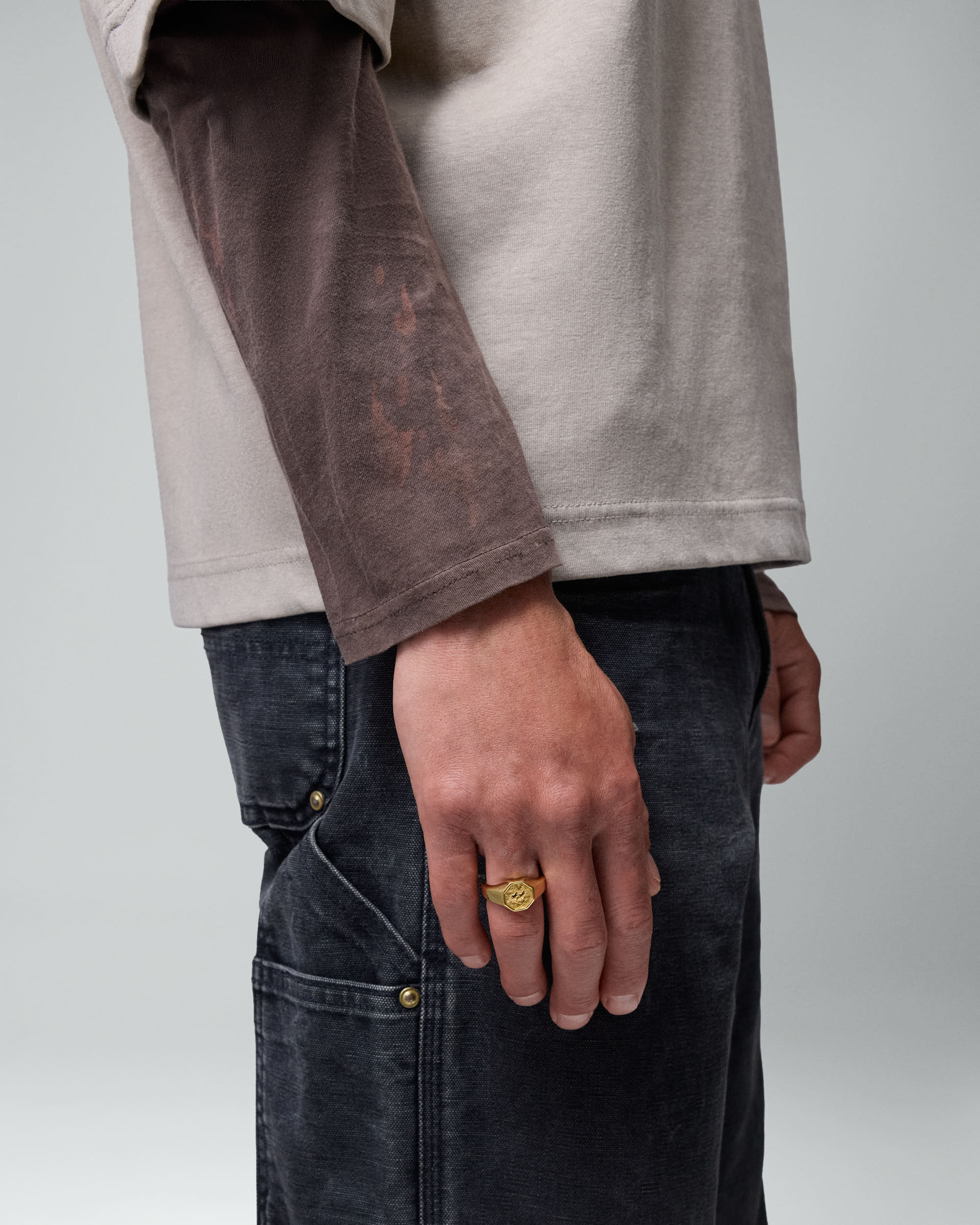 Octogonal Icon Ring - Image 2