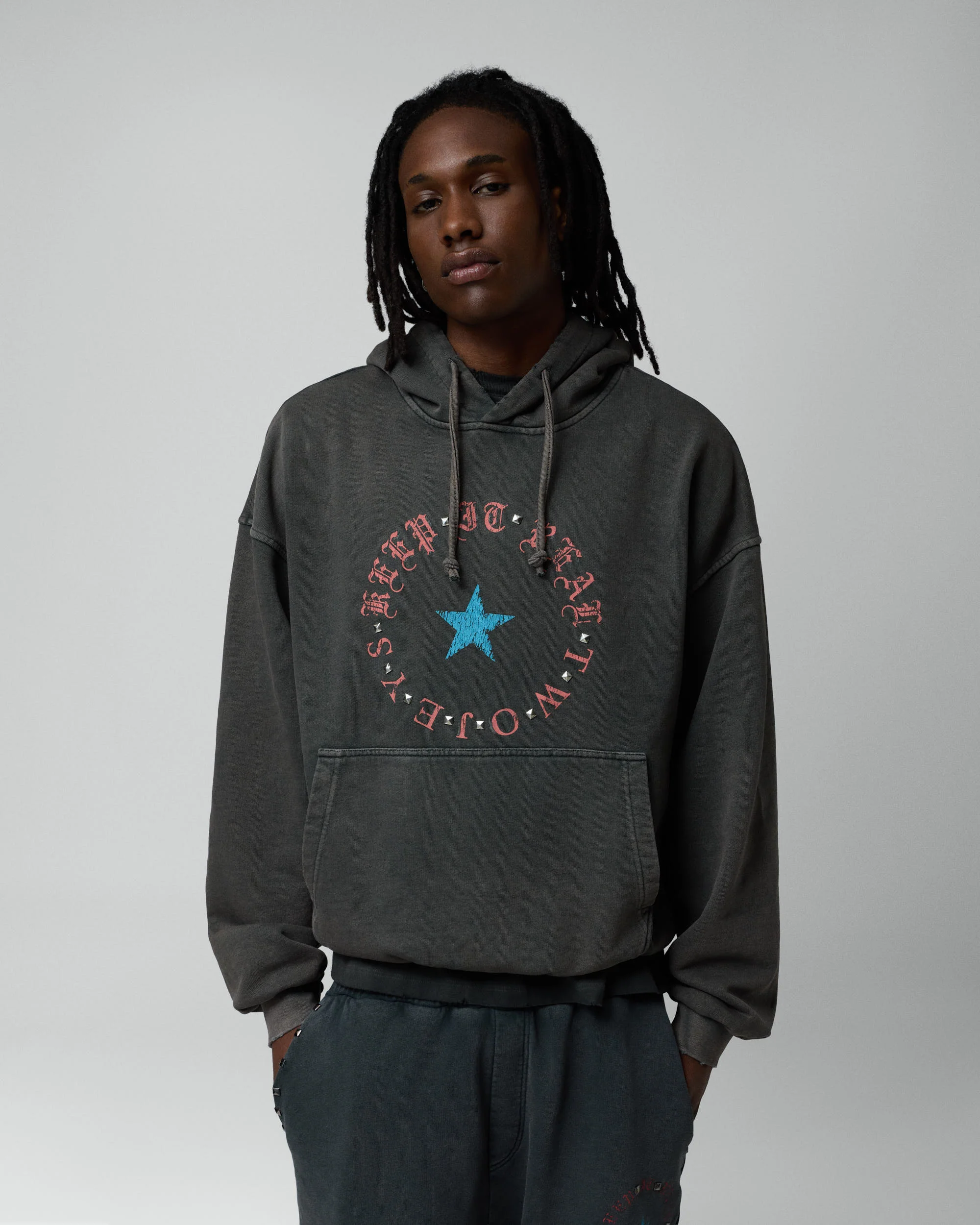 Keep It Real Black Hoodie - Image 2