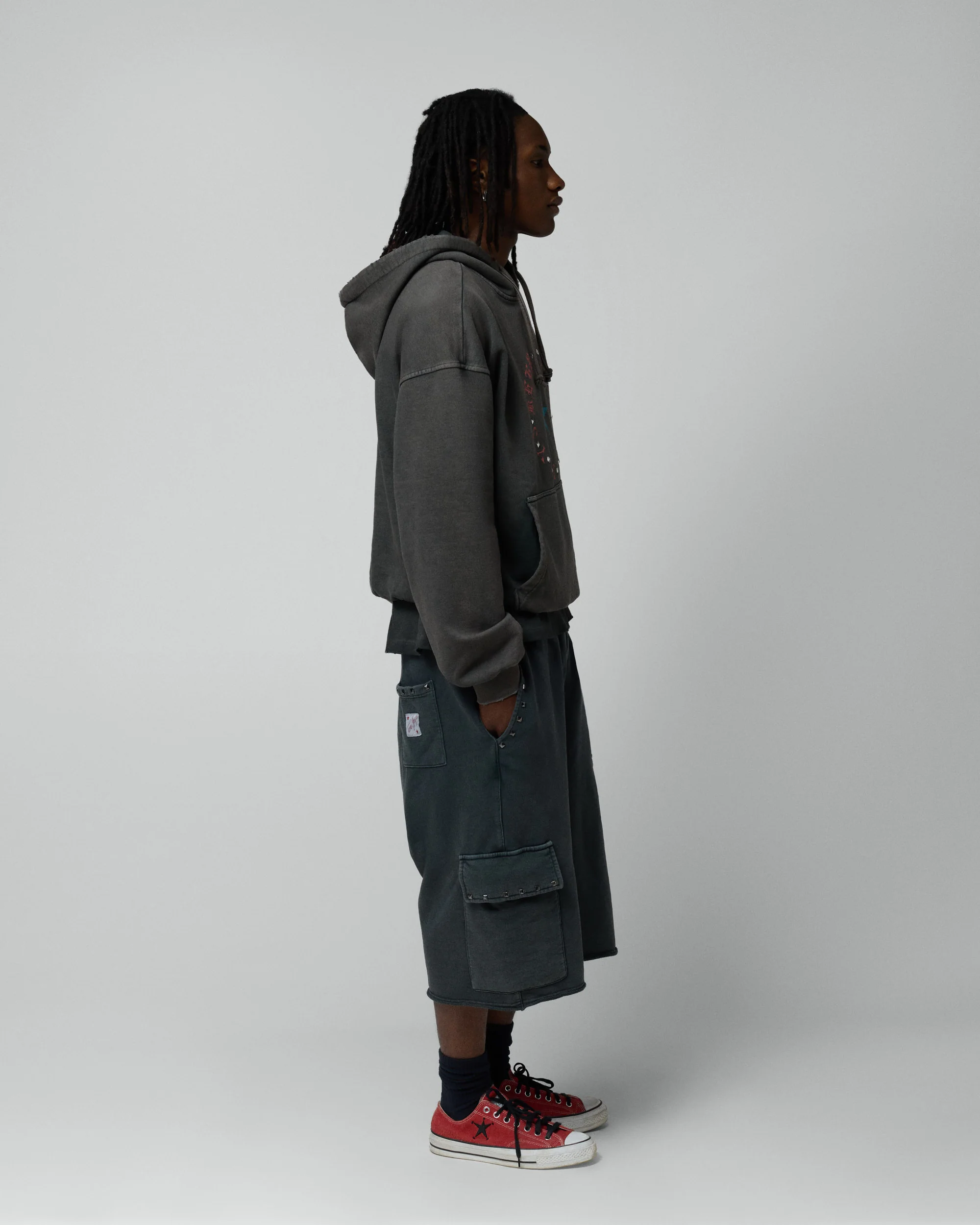 Keep It Real Black Hoodie - Image 4