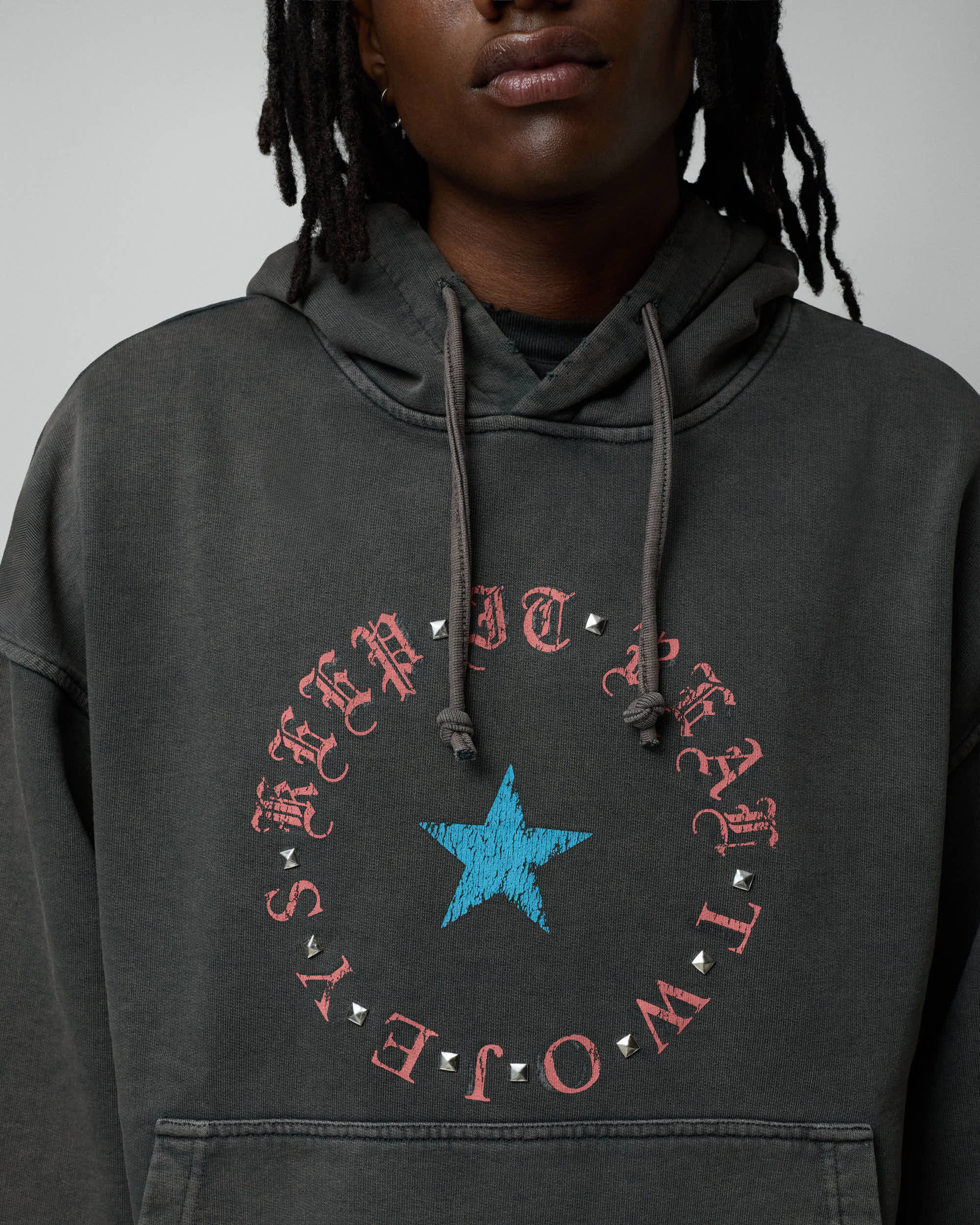 Keep It Real Black Hoodie - Image 6