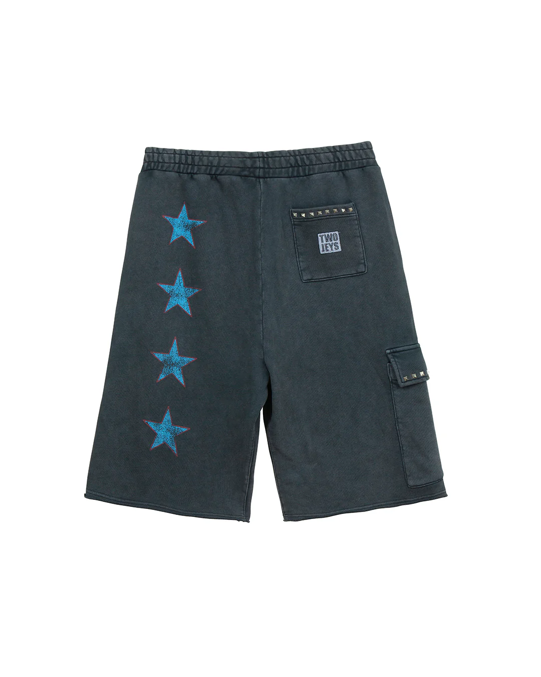 Keep it Real Black Short Sweatpants - Image 7