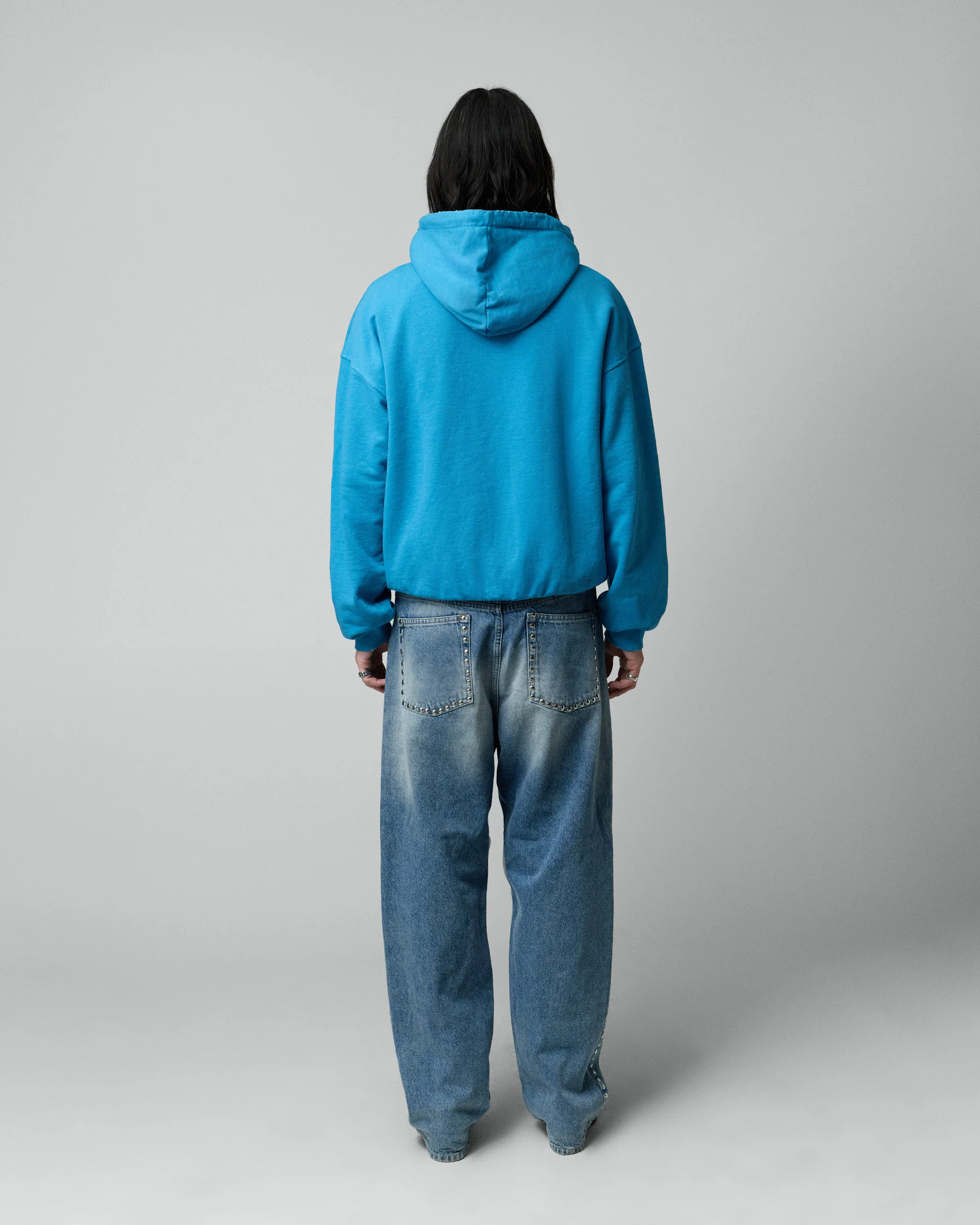 Keep It Real Sky Blue Hoodie - Image 5