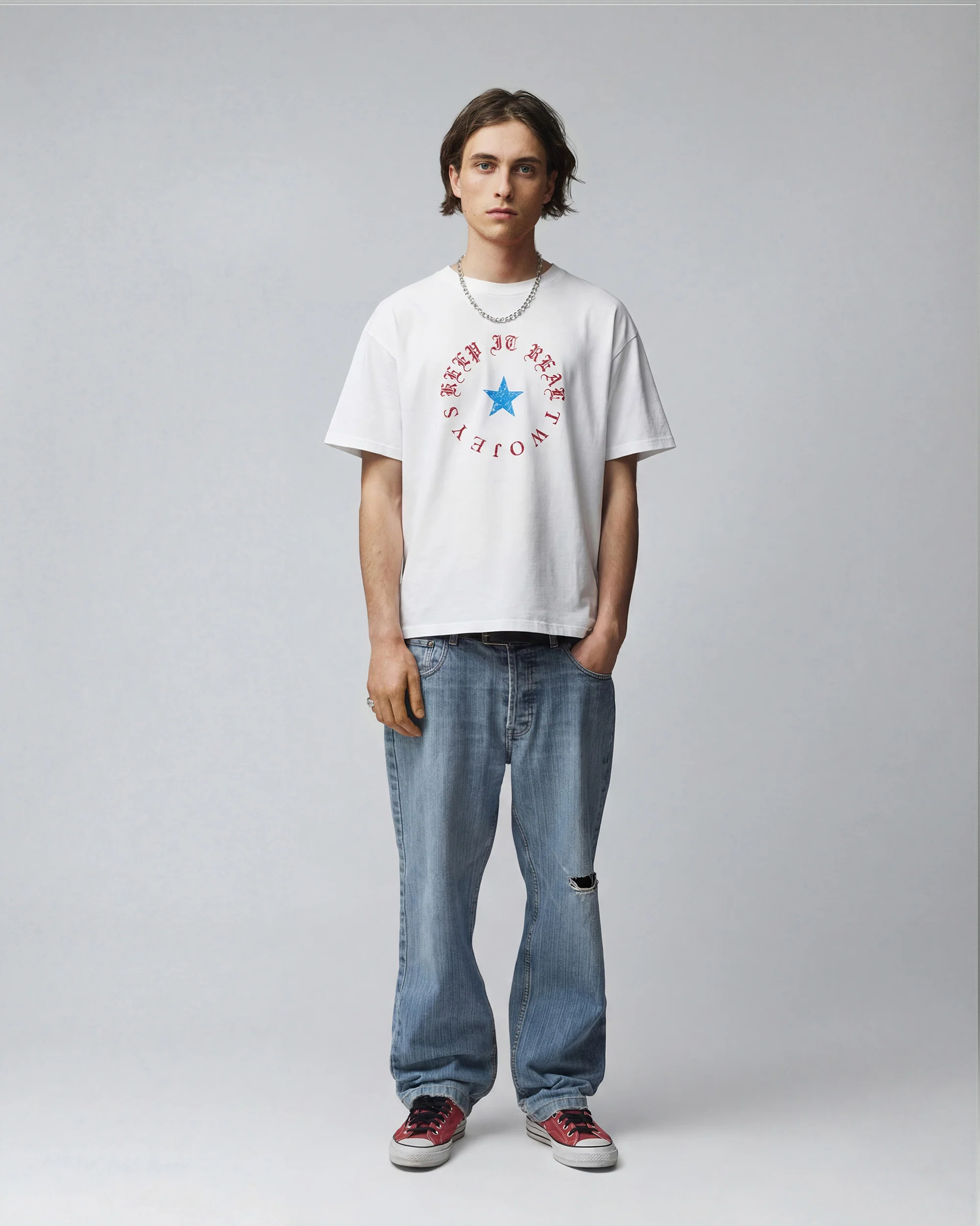 Keep It Real Tee White - Image 3