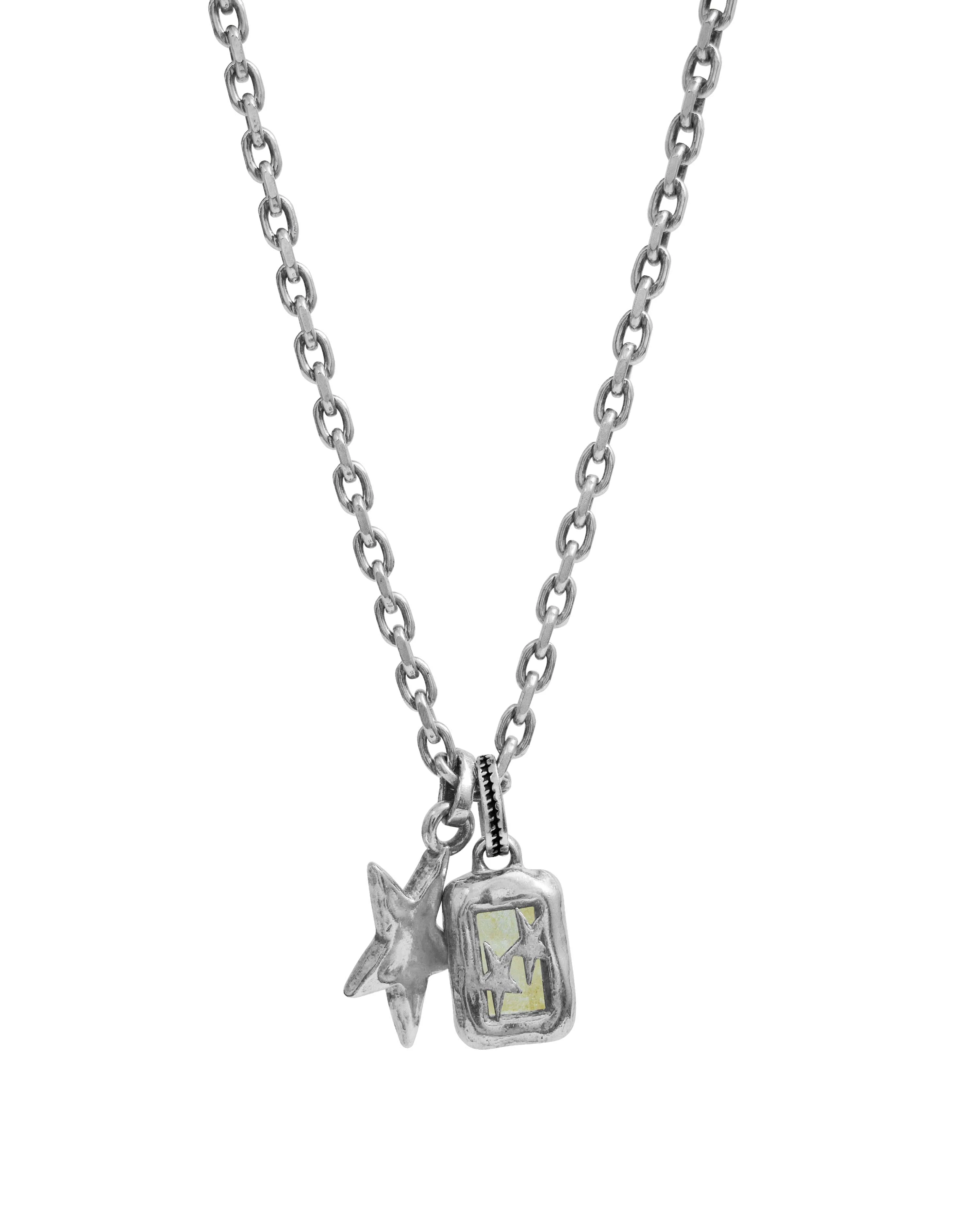 Yellow Stone Multicharm Necklace - Image 4