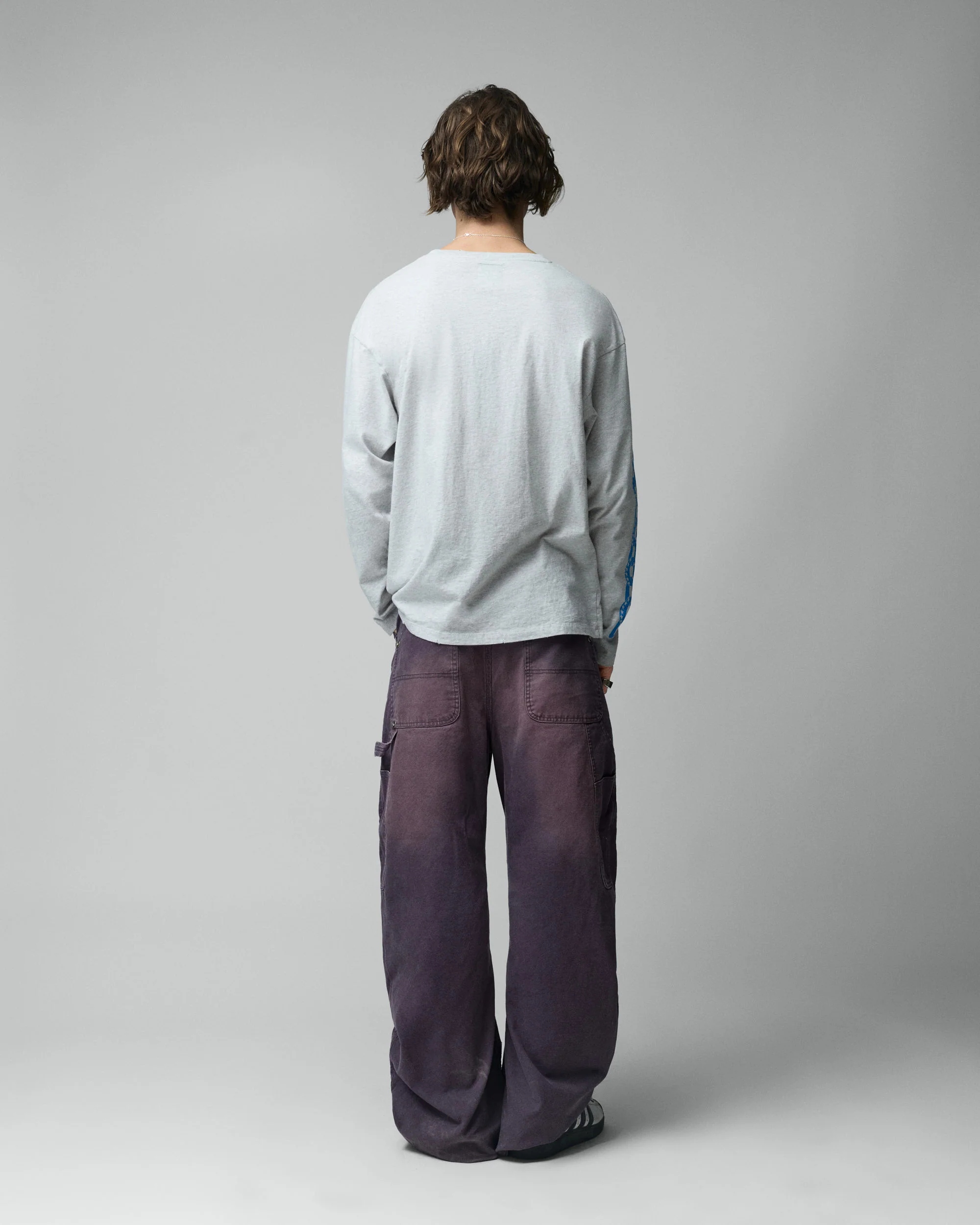 Melange Icon Chain Long Sleeve Tee - Image 5