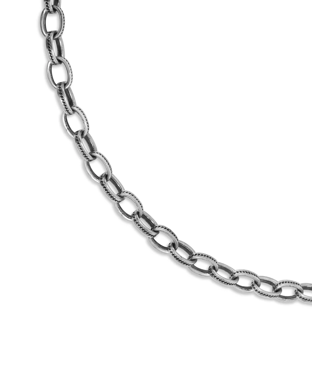 Mini Monogram Icon Link Necklace - Image 4