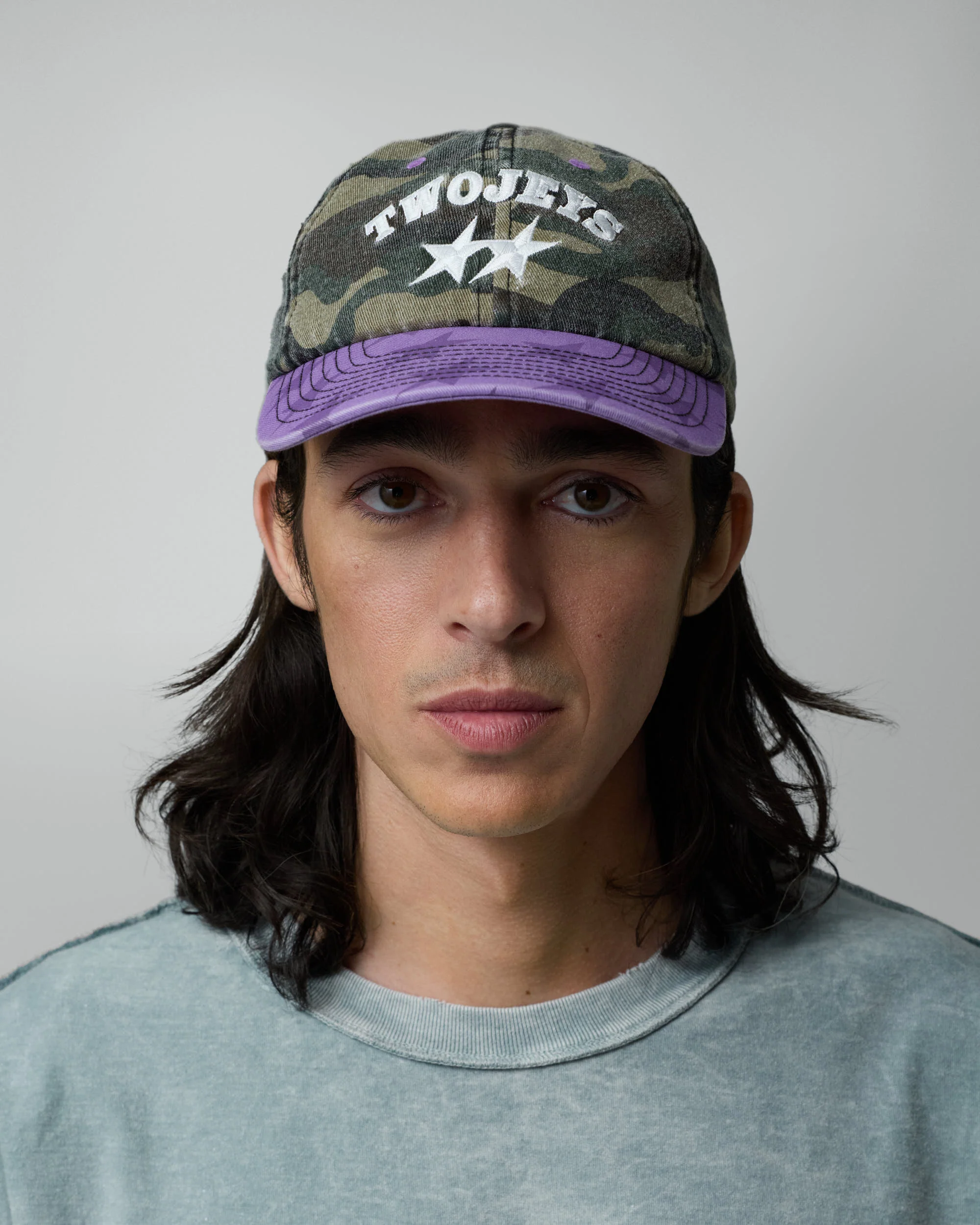 Mismatched Camo Dad Cap - Image 2