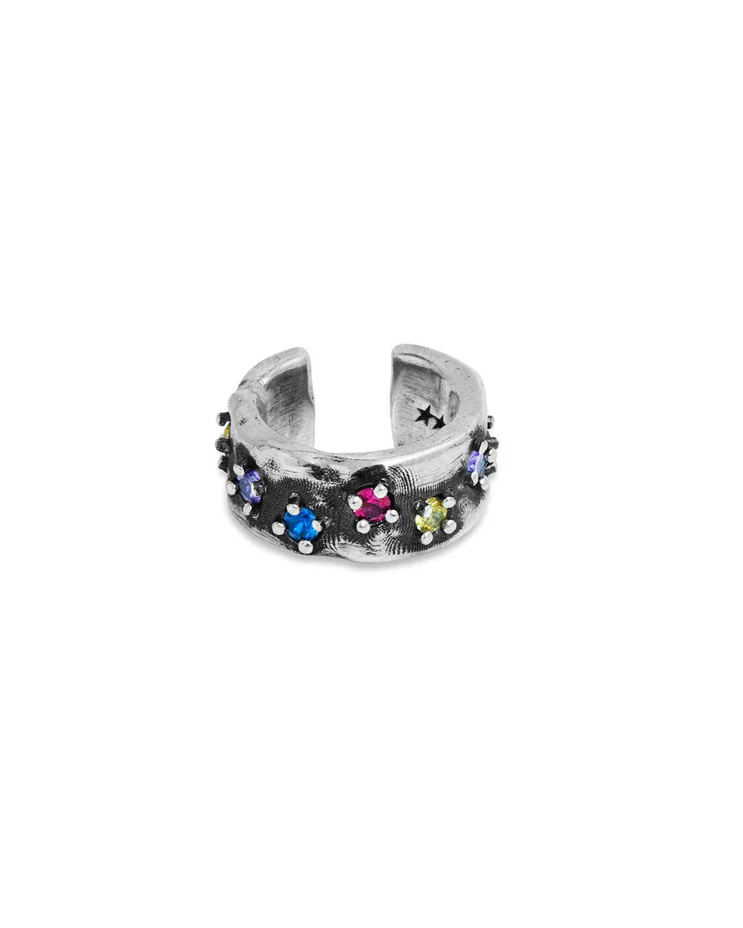 Multicolor Stone Earcuff - Image 3