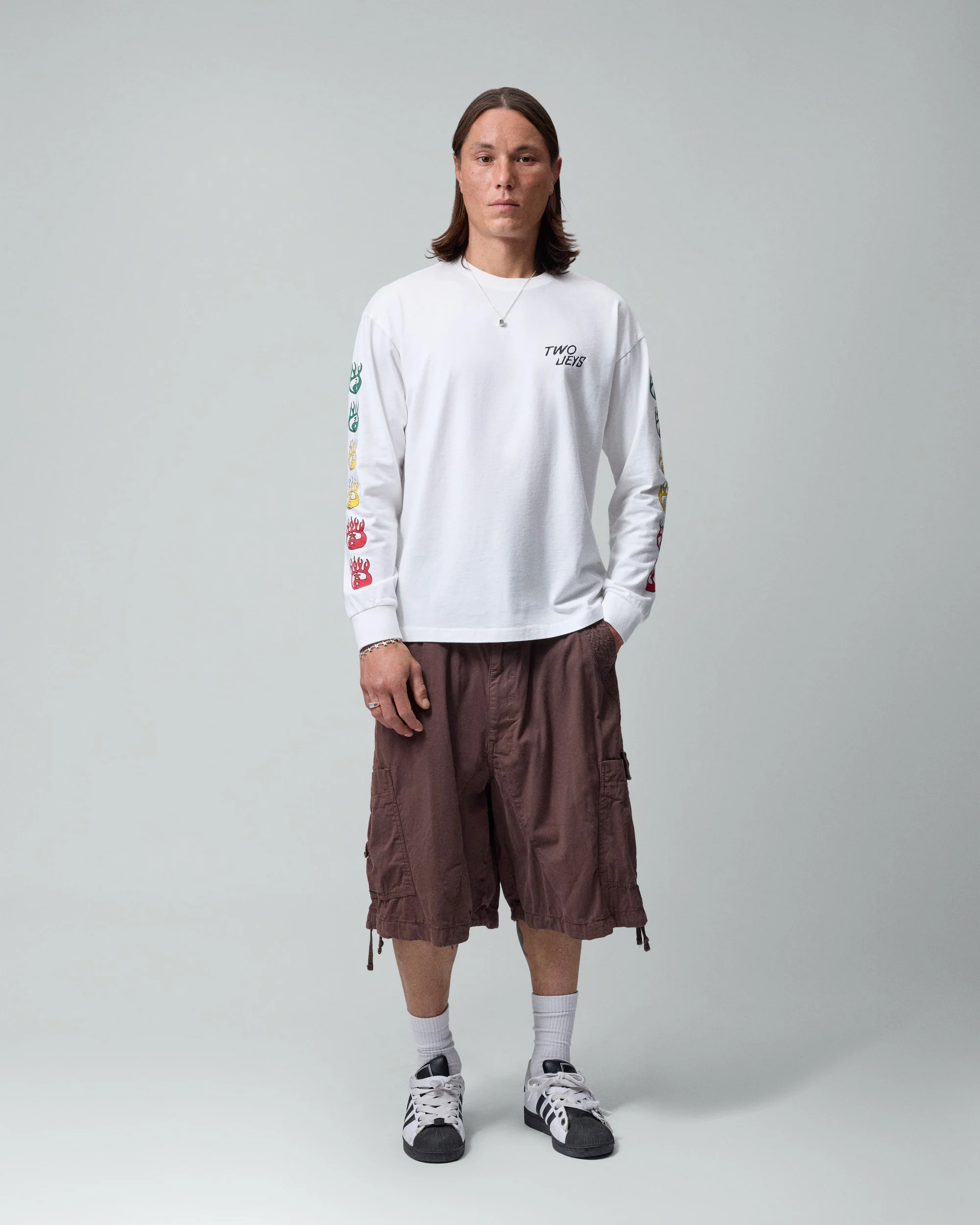 One Love White Longsleeve - Image 3