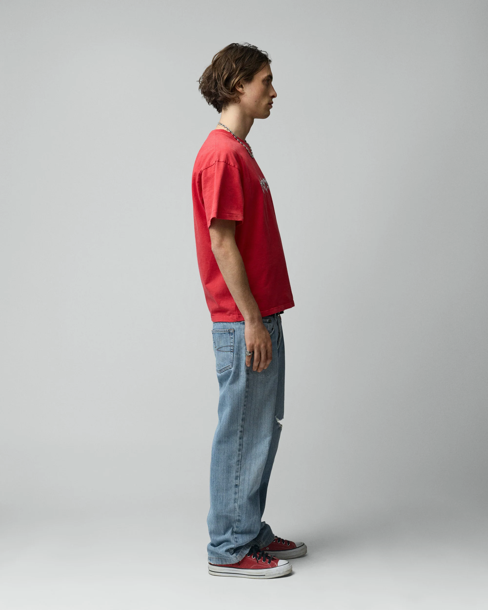 Red Graphic Stars Tee - Image 4