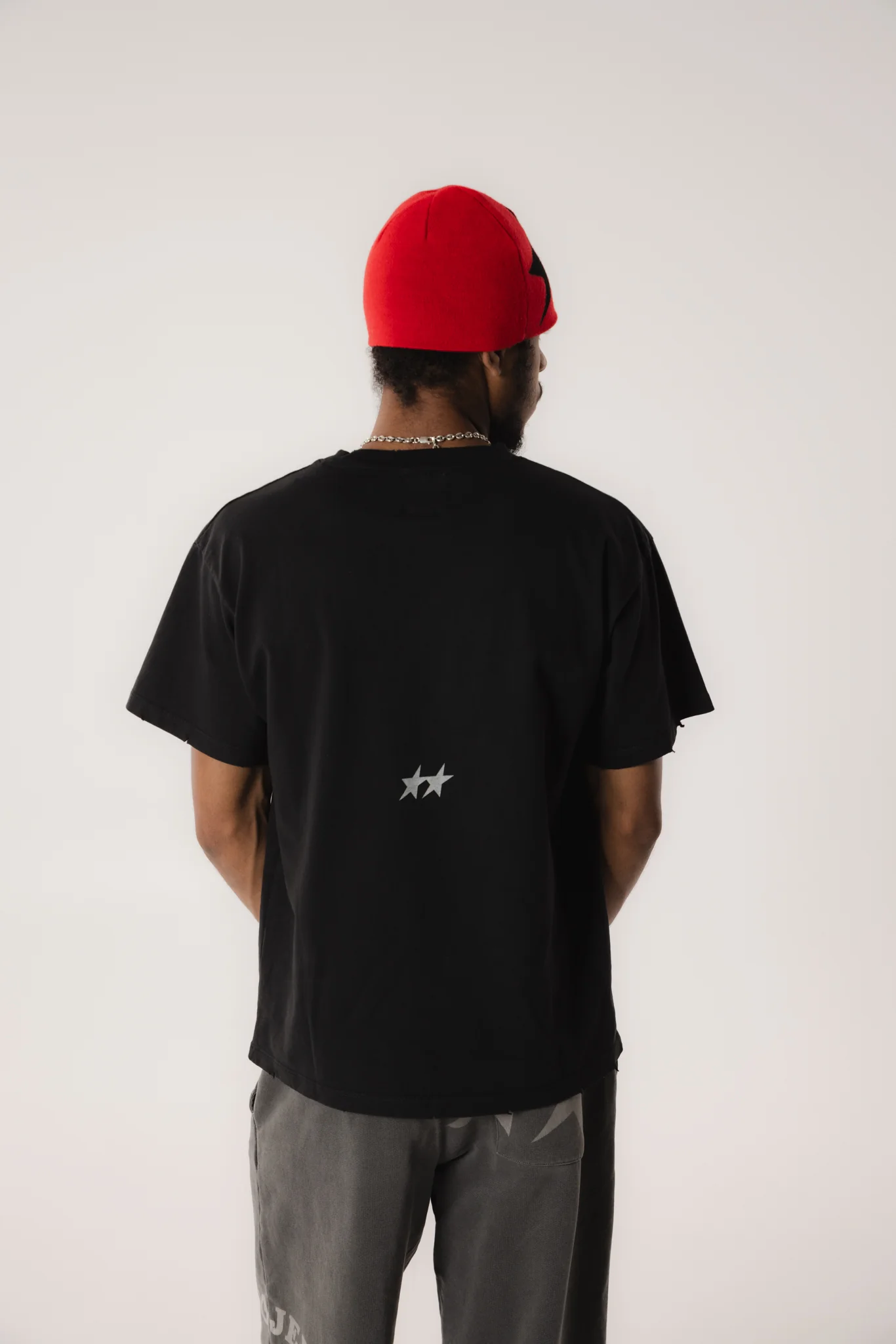 Reversible Icon Camo/Red Beanie - Image 6