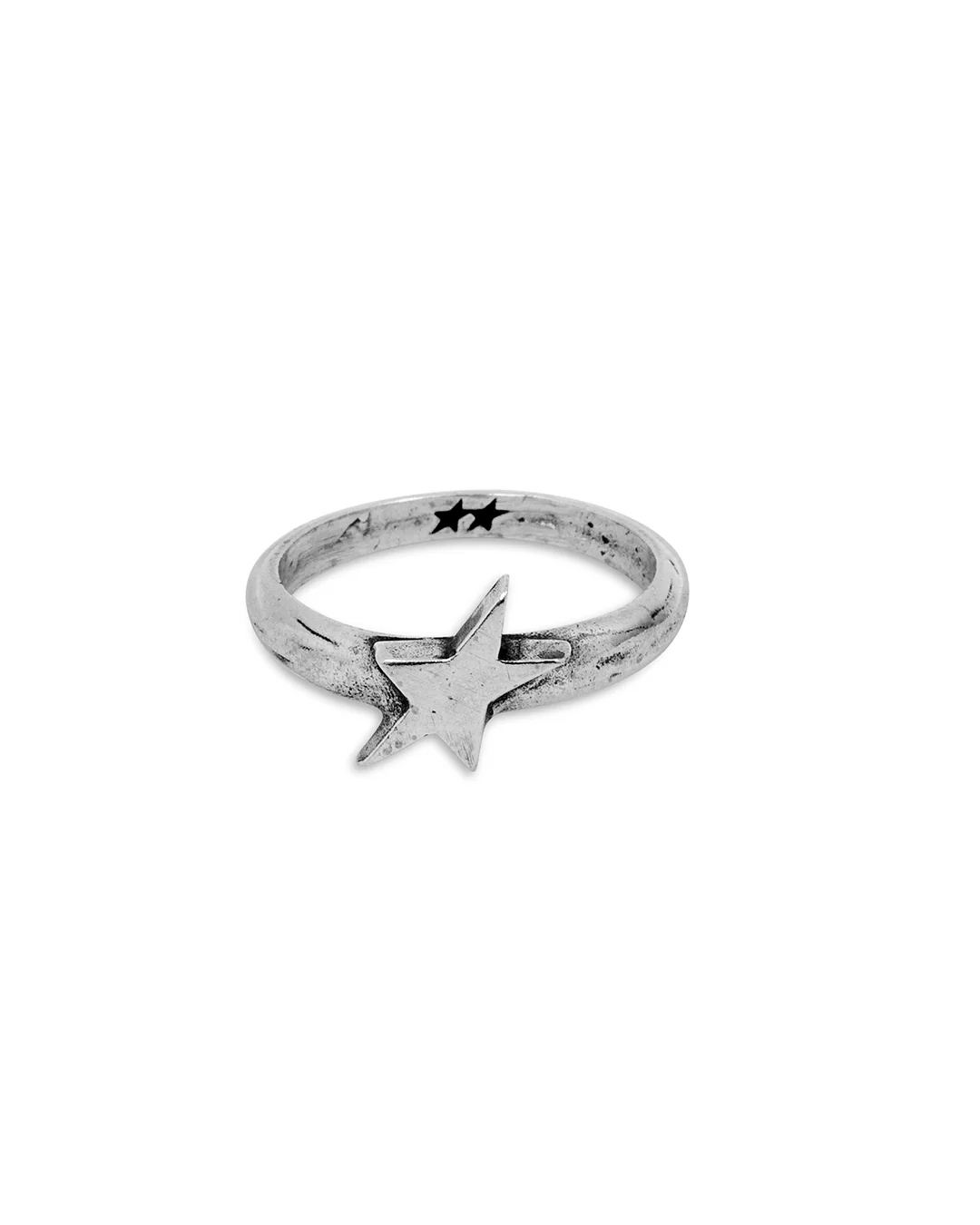 Single Star Signet Ring - Image 3
