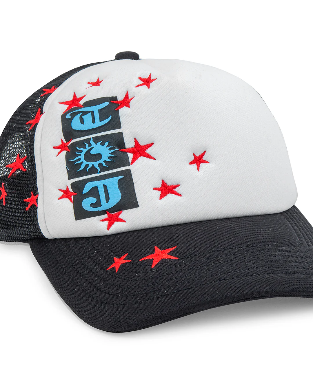Souvenir Black Trucker Cap - Image 4