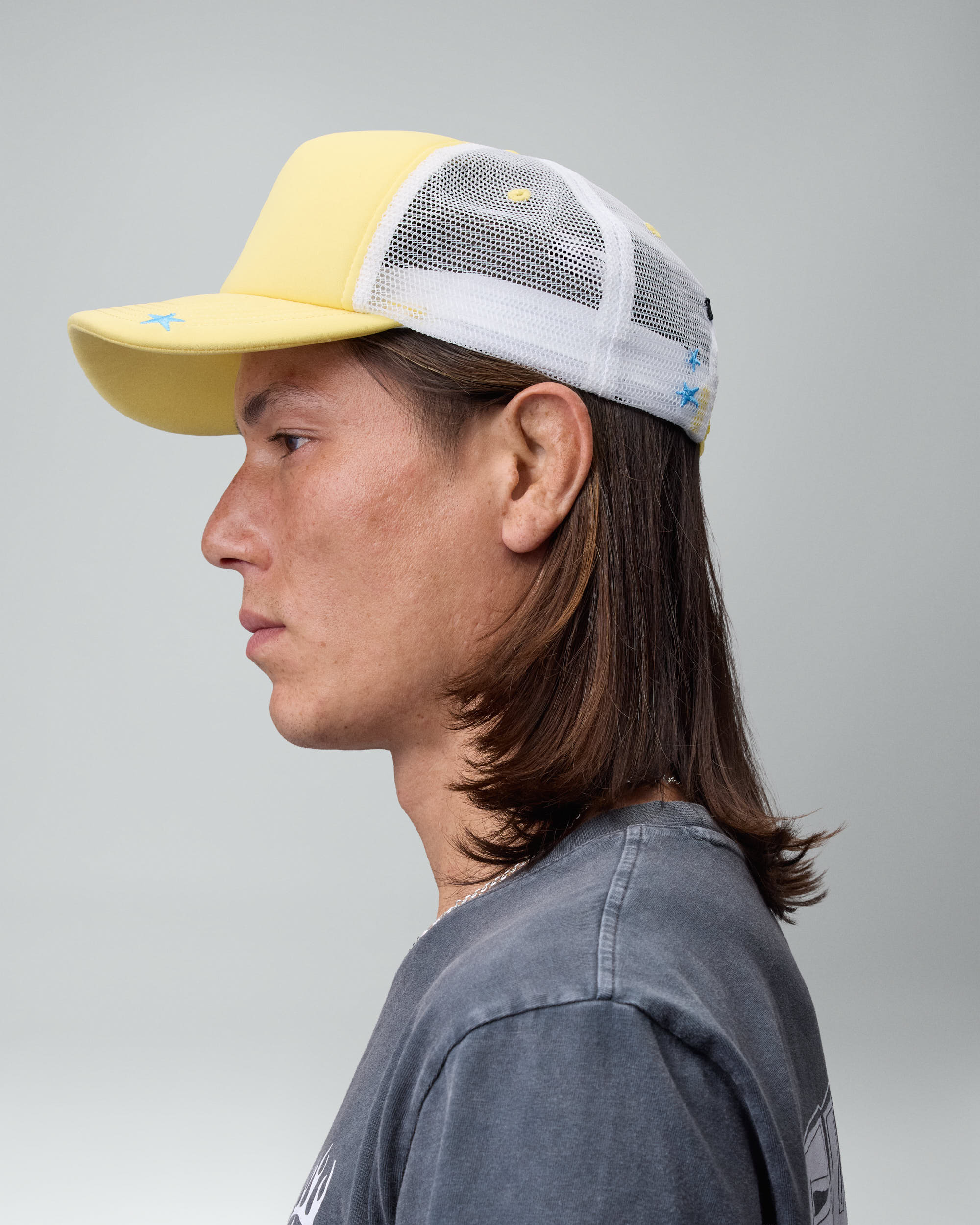 Souvenir Yellow Trucker Cap - Image 4